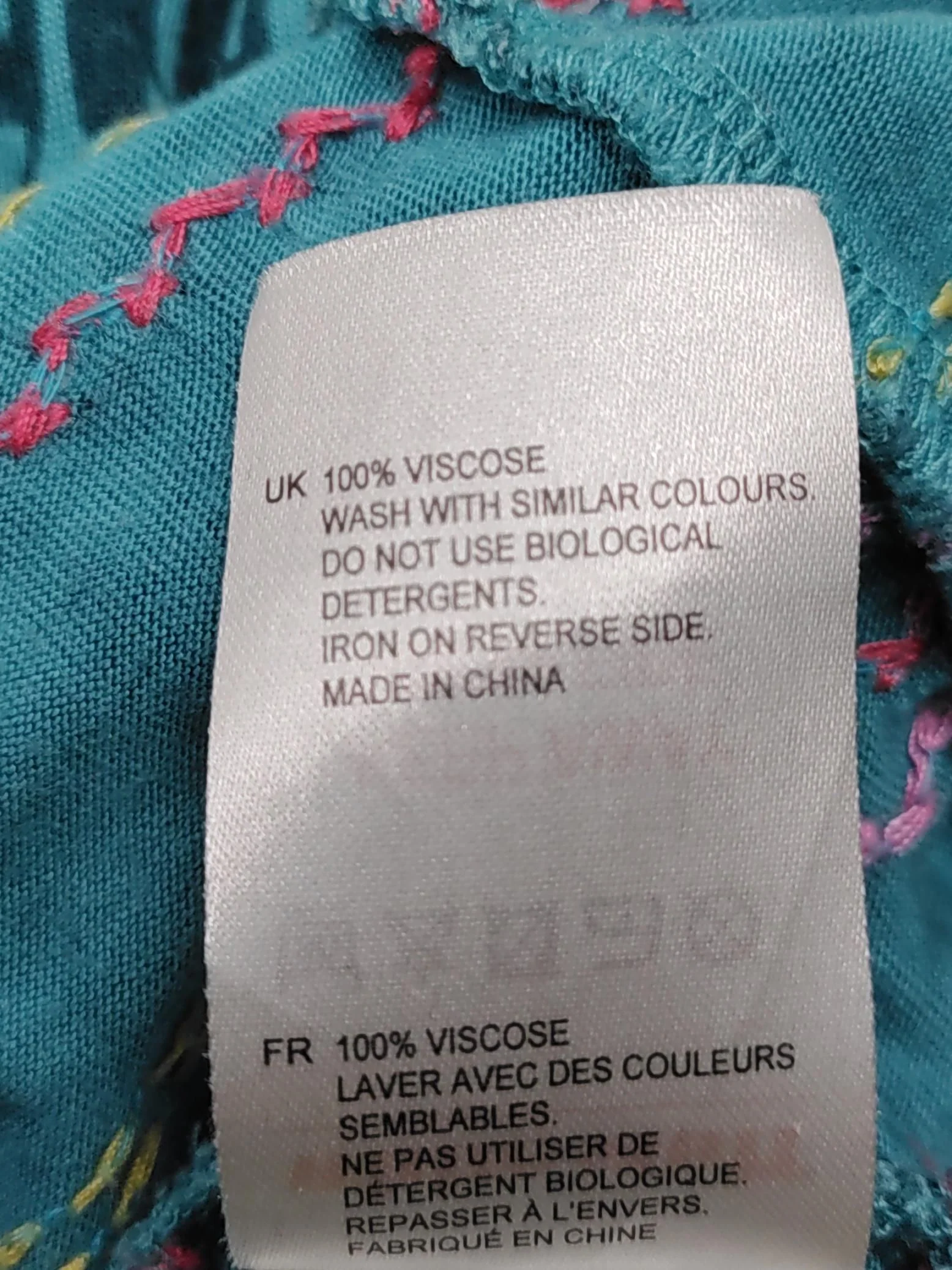 White Stuff T-Shirt Midi Dress M in Blue - Image 6