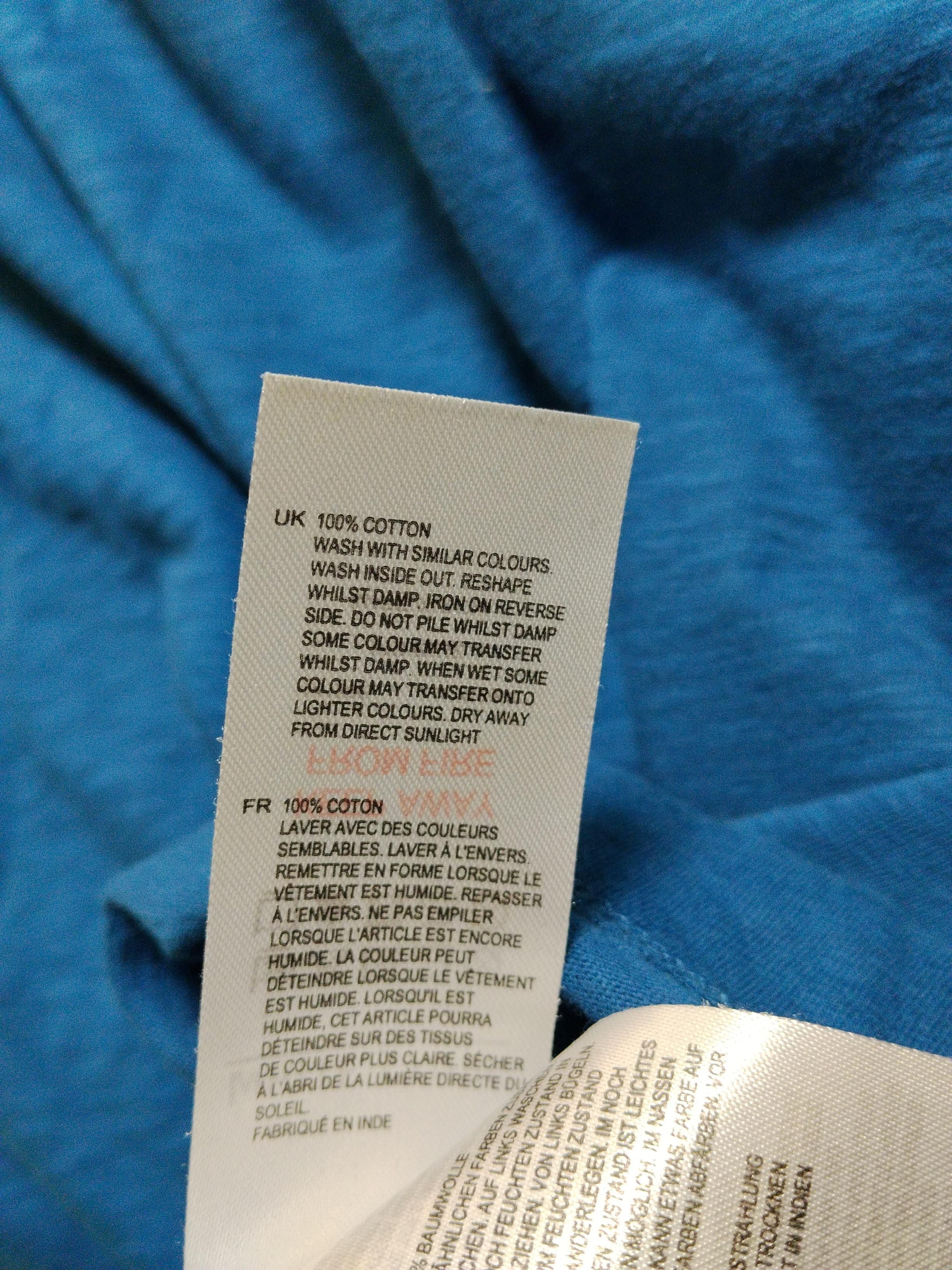 White Stuff T-Shirt Midi Dress UK10 in Blue - Image 6