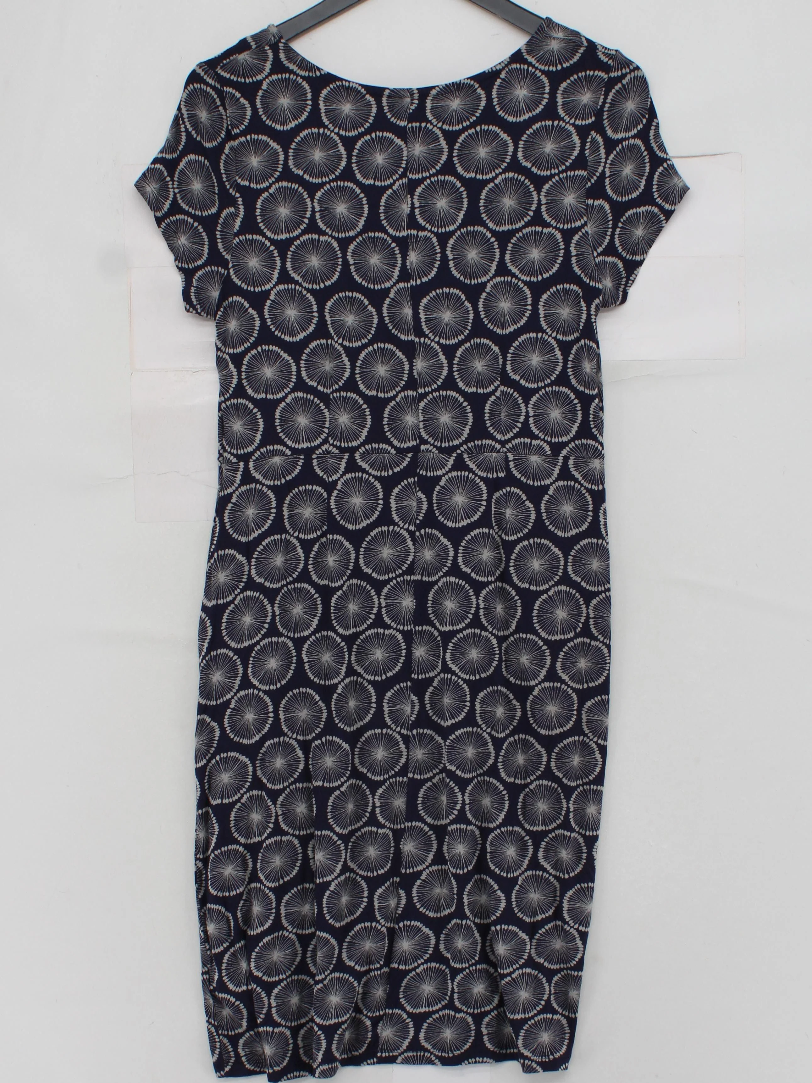 White Stuff T-Shirt Midi Dress UK10 in Blue - Image 2