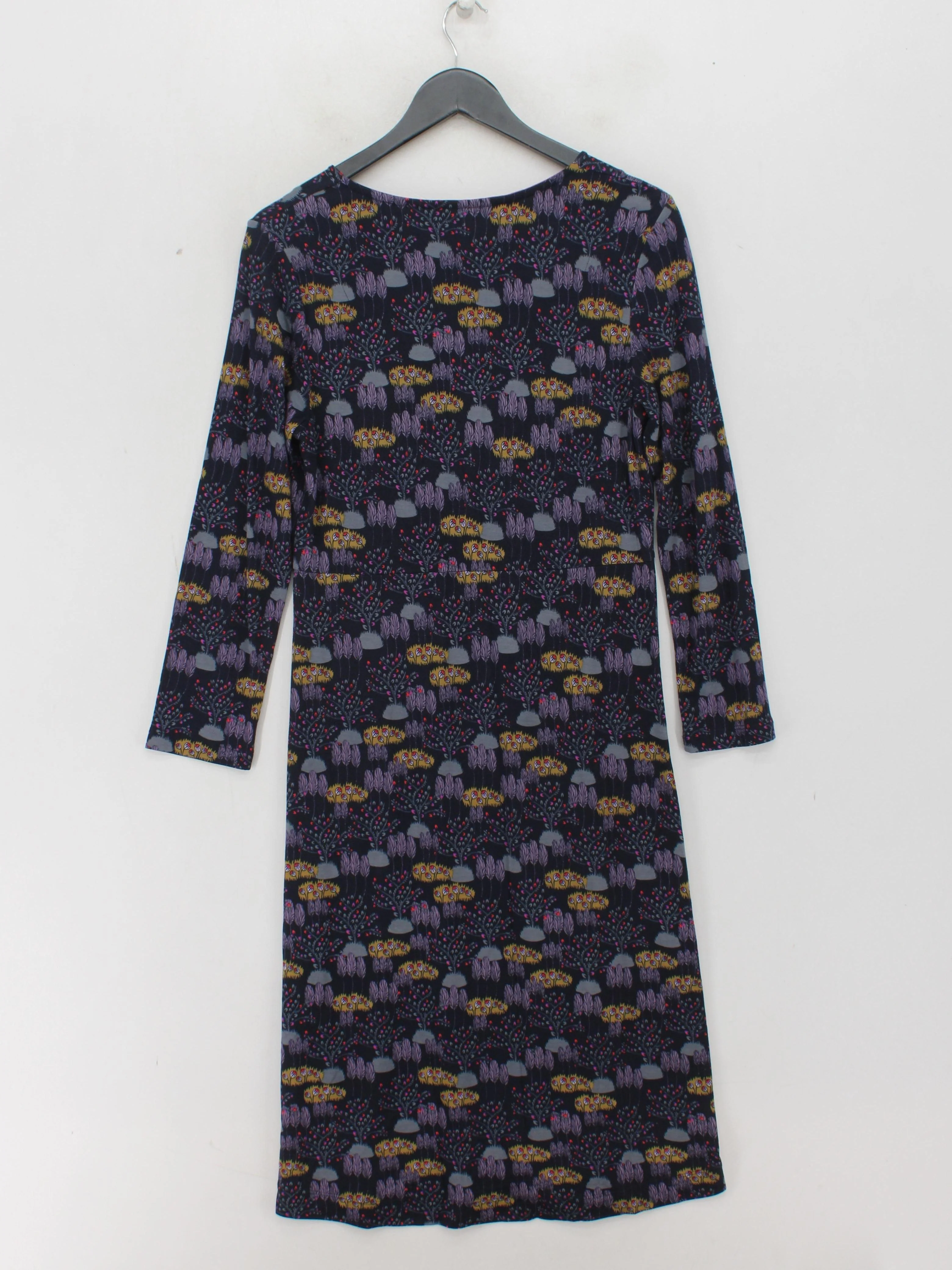 White Stuff T-Shirt Midi Dress UK10 in Blue - Image 2