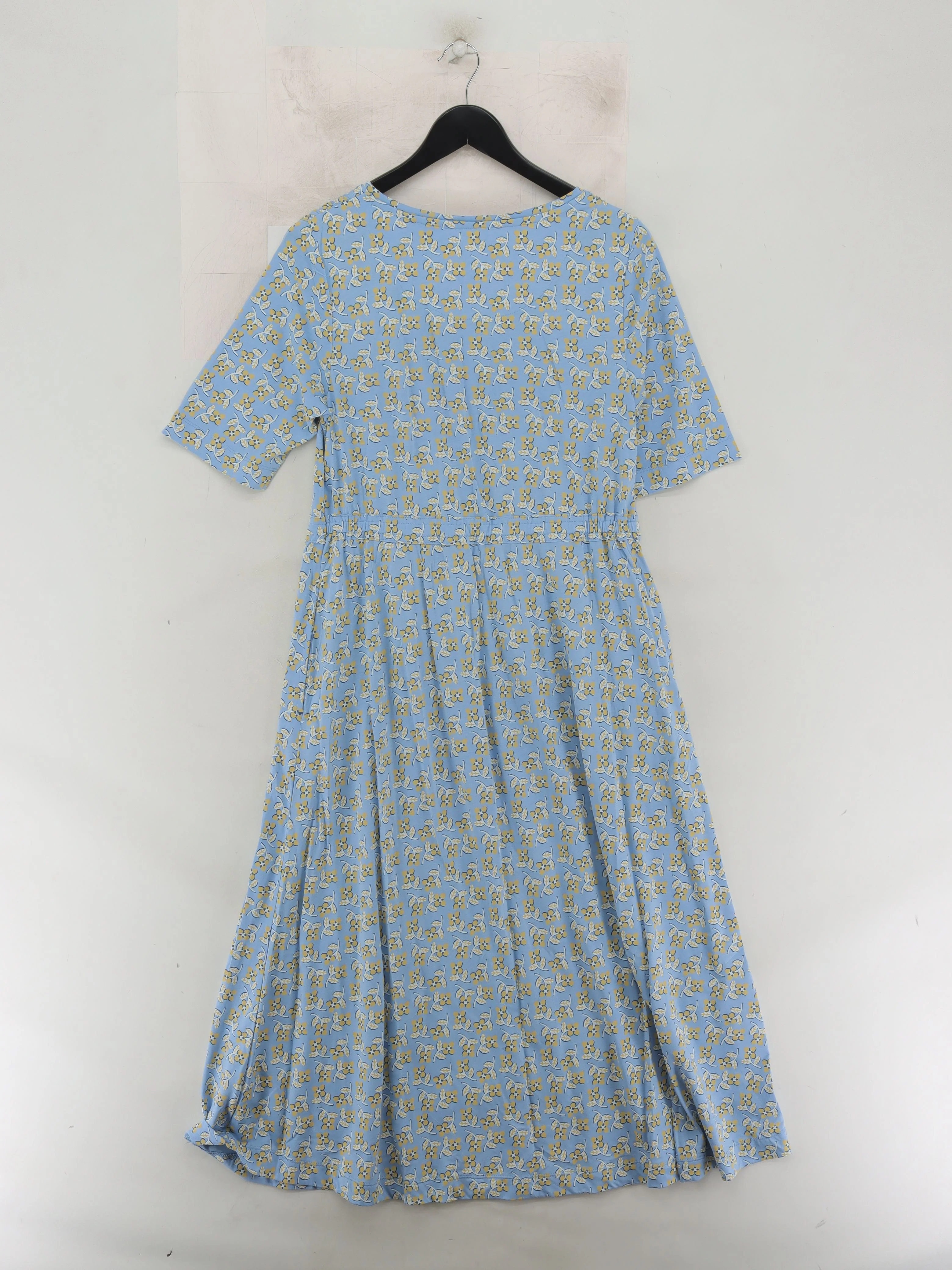 White Stuff T-Shirt Midi Dress UK12 in Blue - Image 2