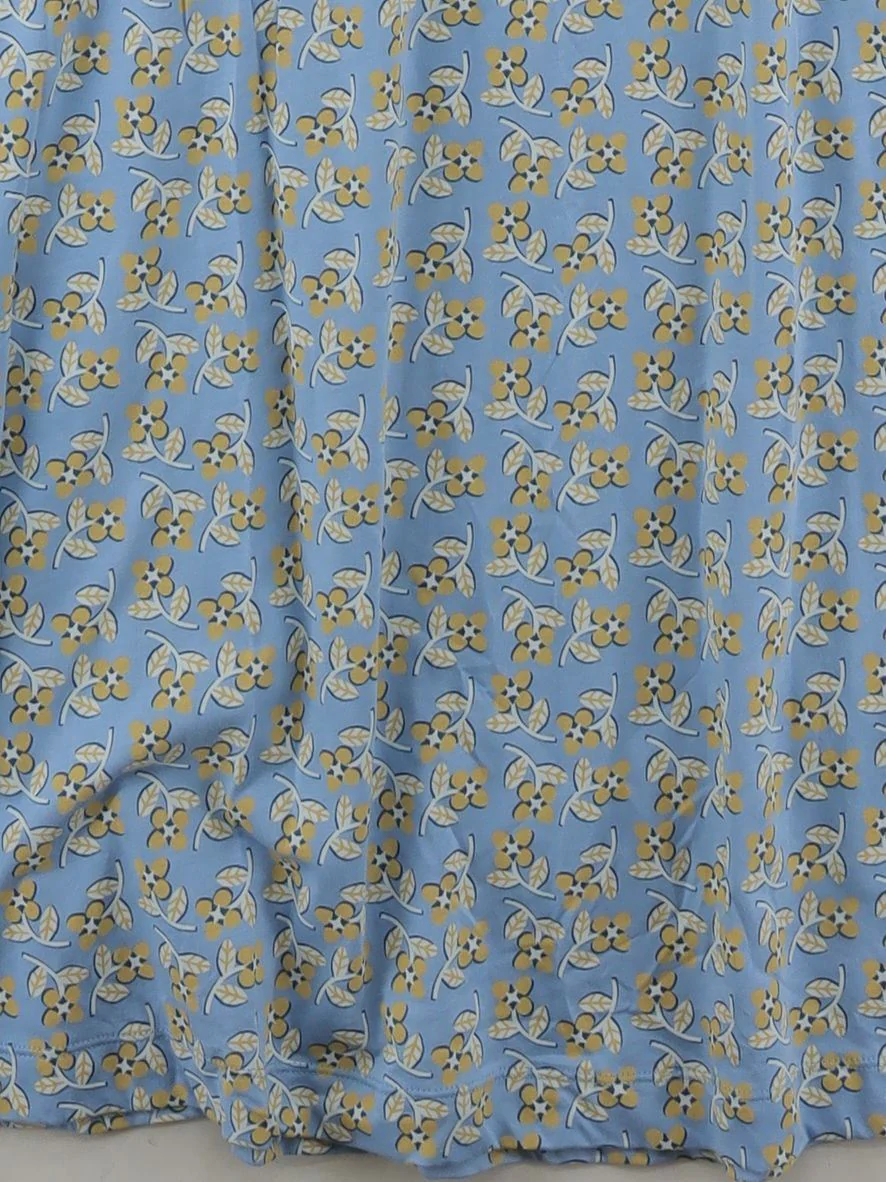White Stuff T-Shirt Midi Dress UK12 in Blue - Image 4