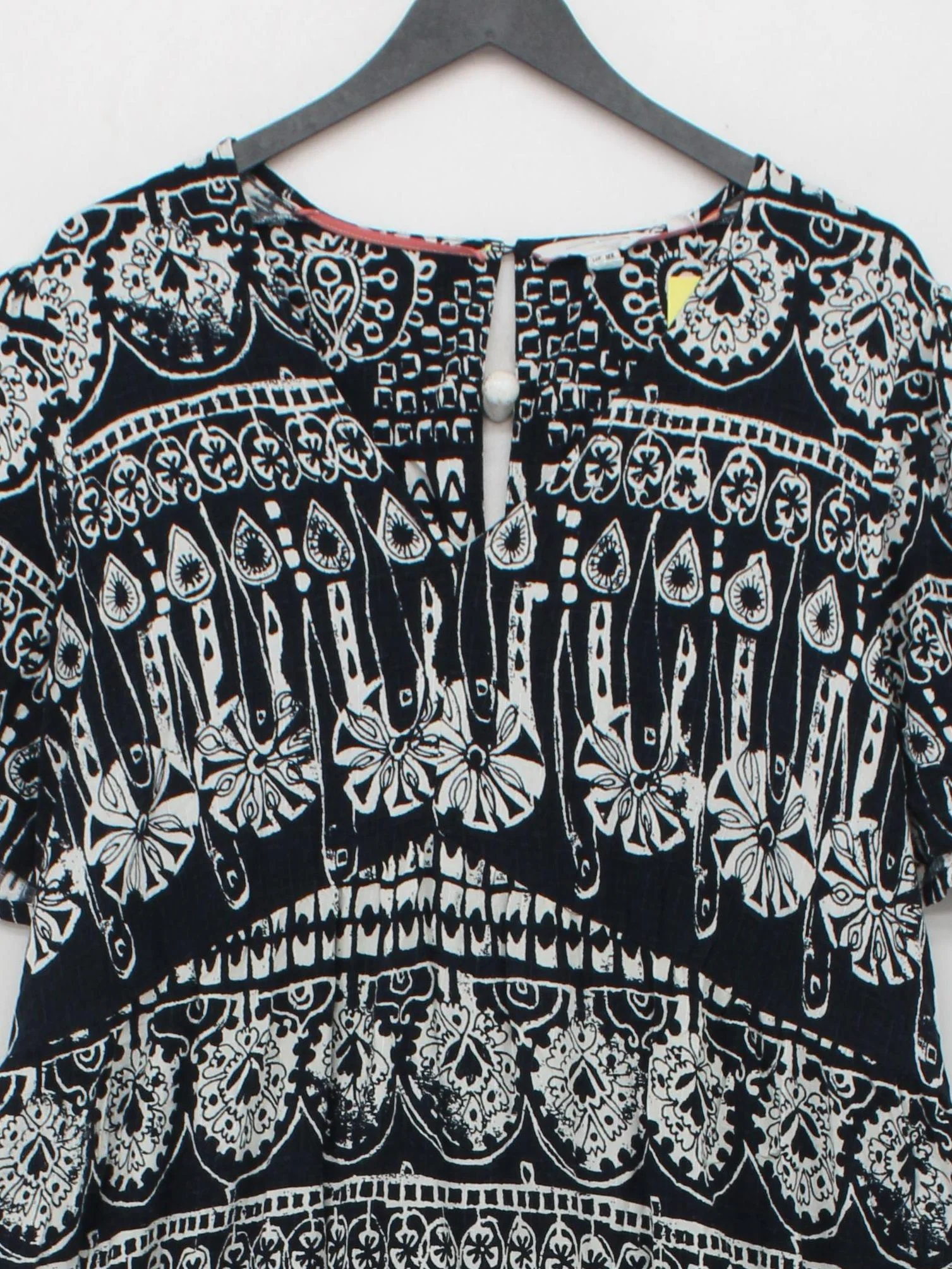 White Stuff T-Shirt Midi Dress UK18 in Multi - Image 3