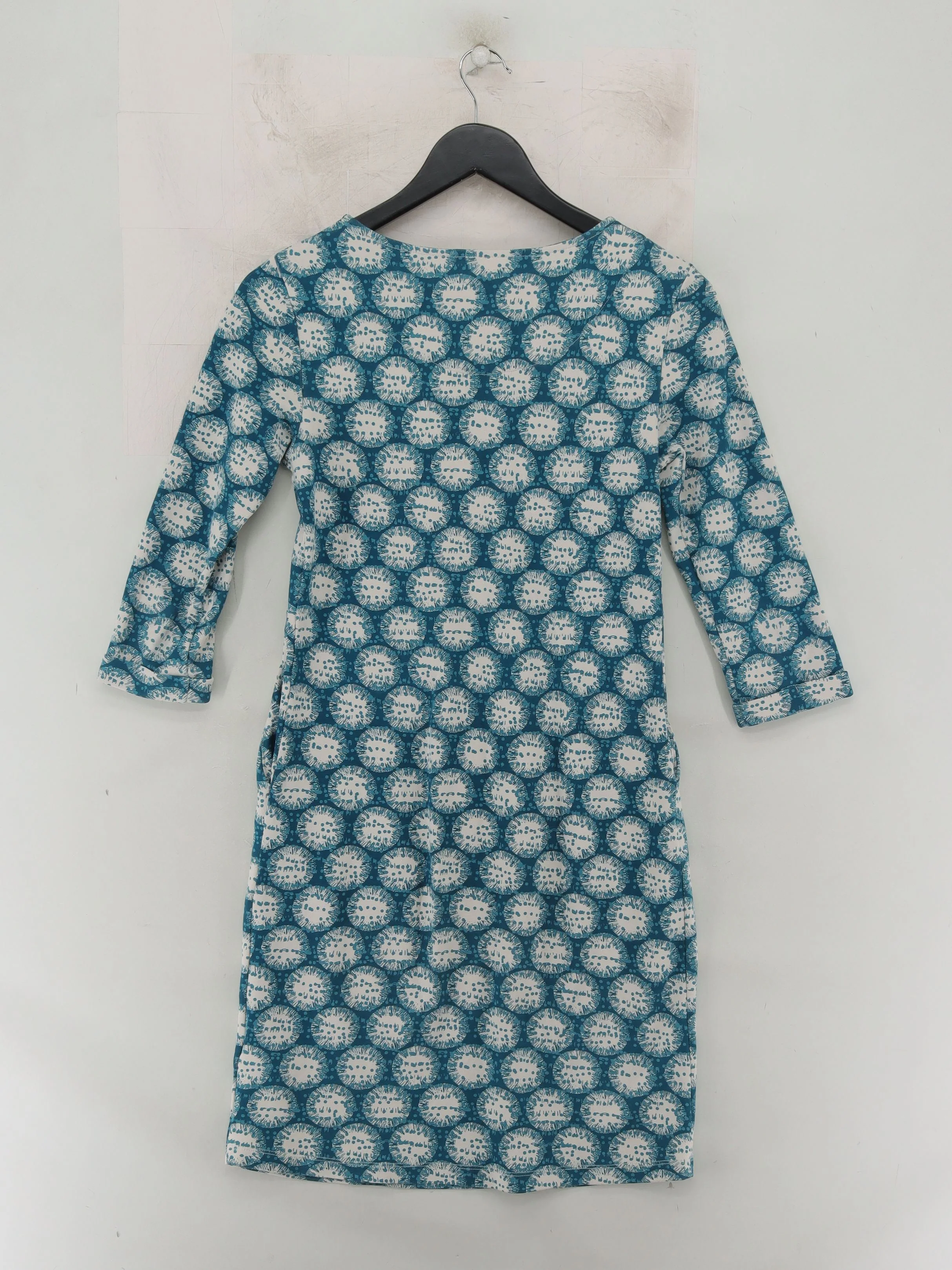 White Stuff T-Shirt Mini Dress in Blue - Image 2
