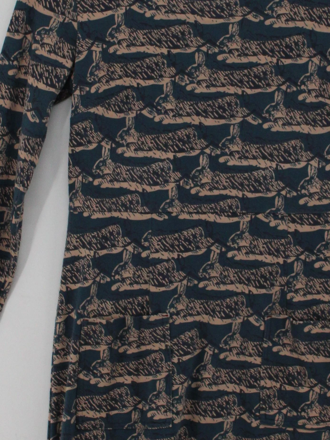 White Stuff T-Shirt Mini Dress M in Blue - Image 3