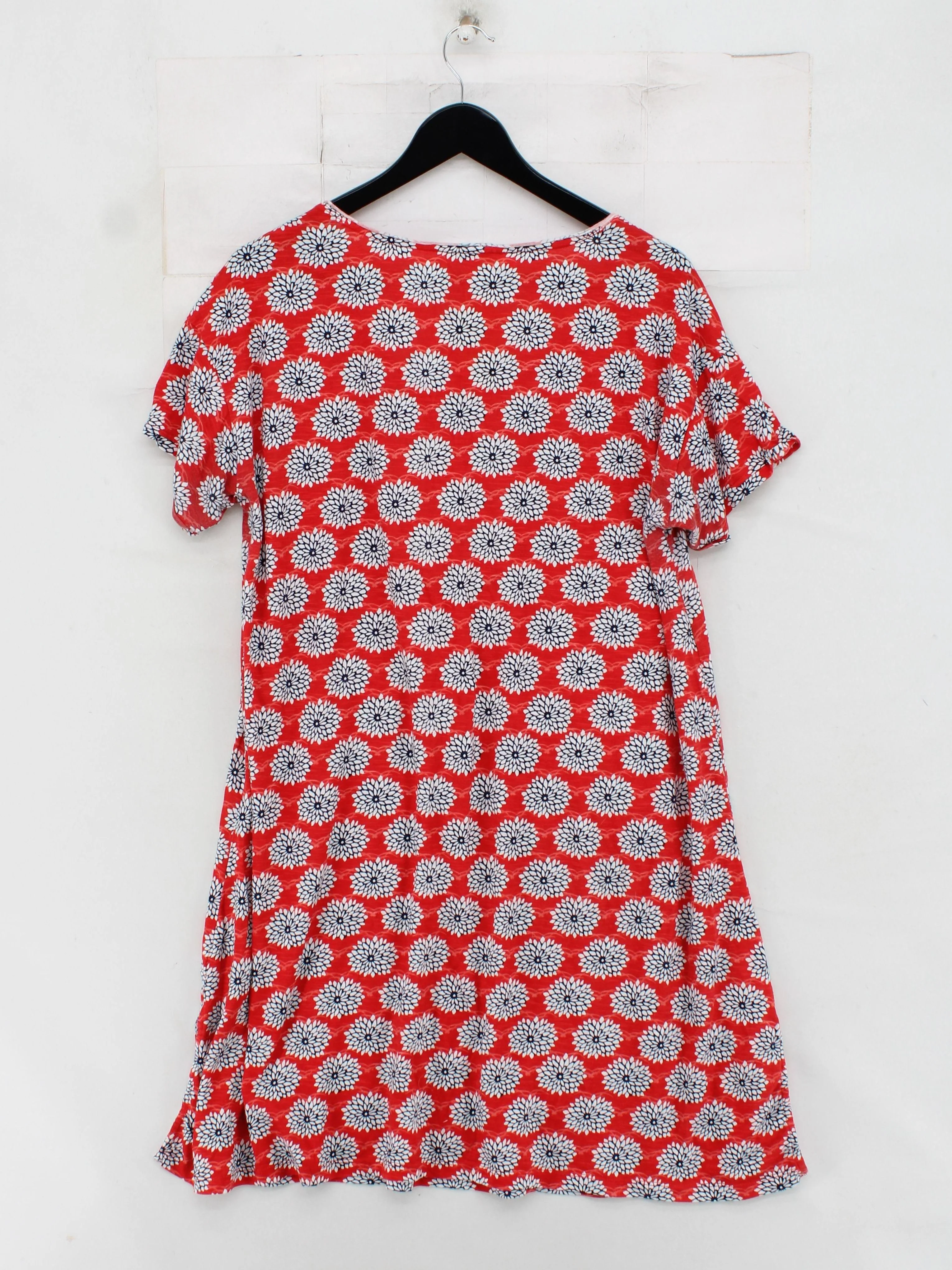 White Stuff T-Shirt Mini Dress M in Red - Image 2
