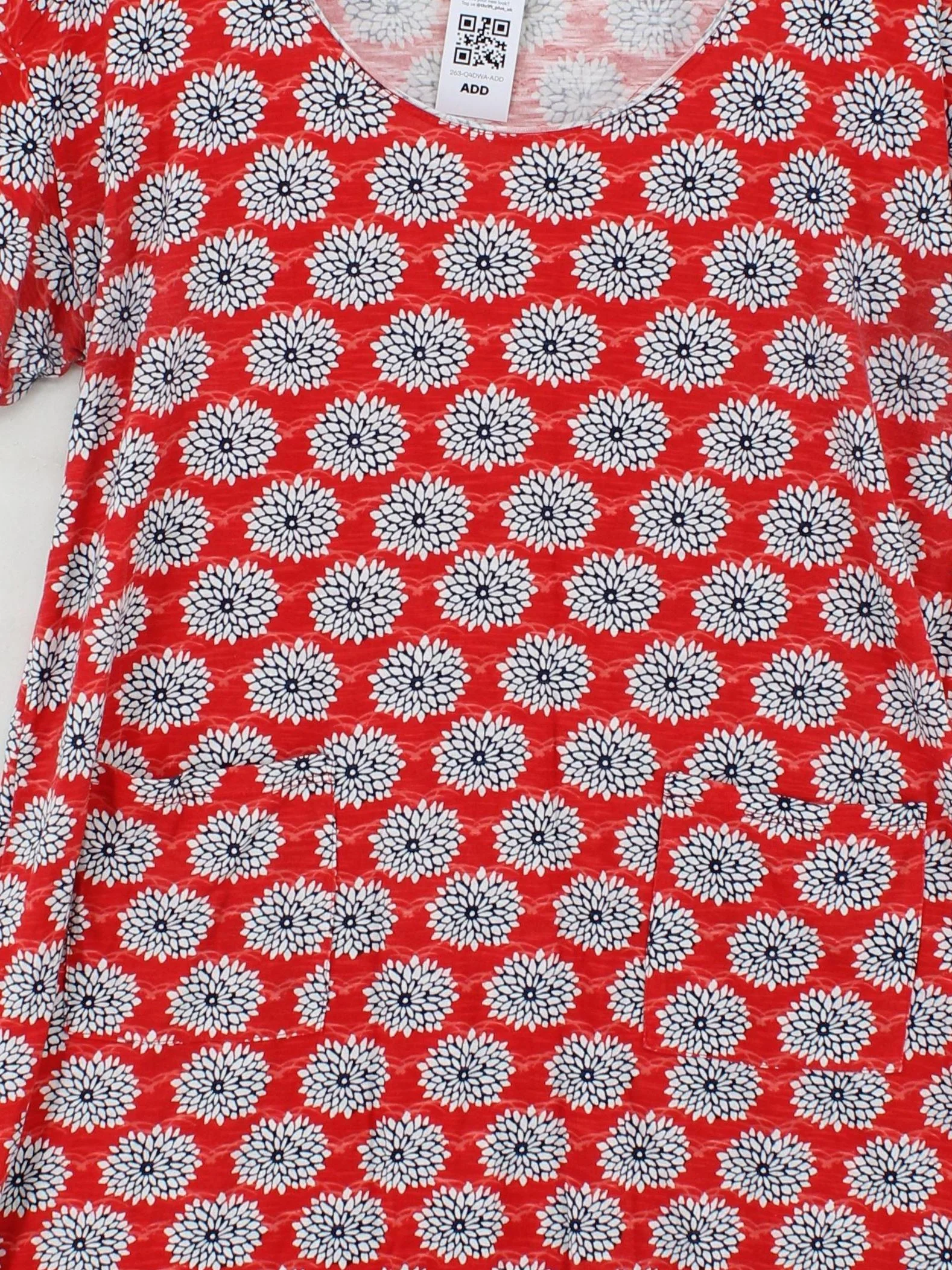 White Stuff T-Shirt Mini Dress M in Red - Image 3