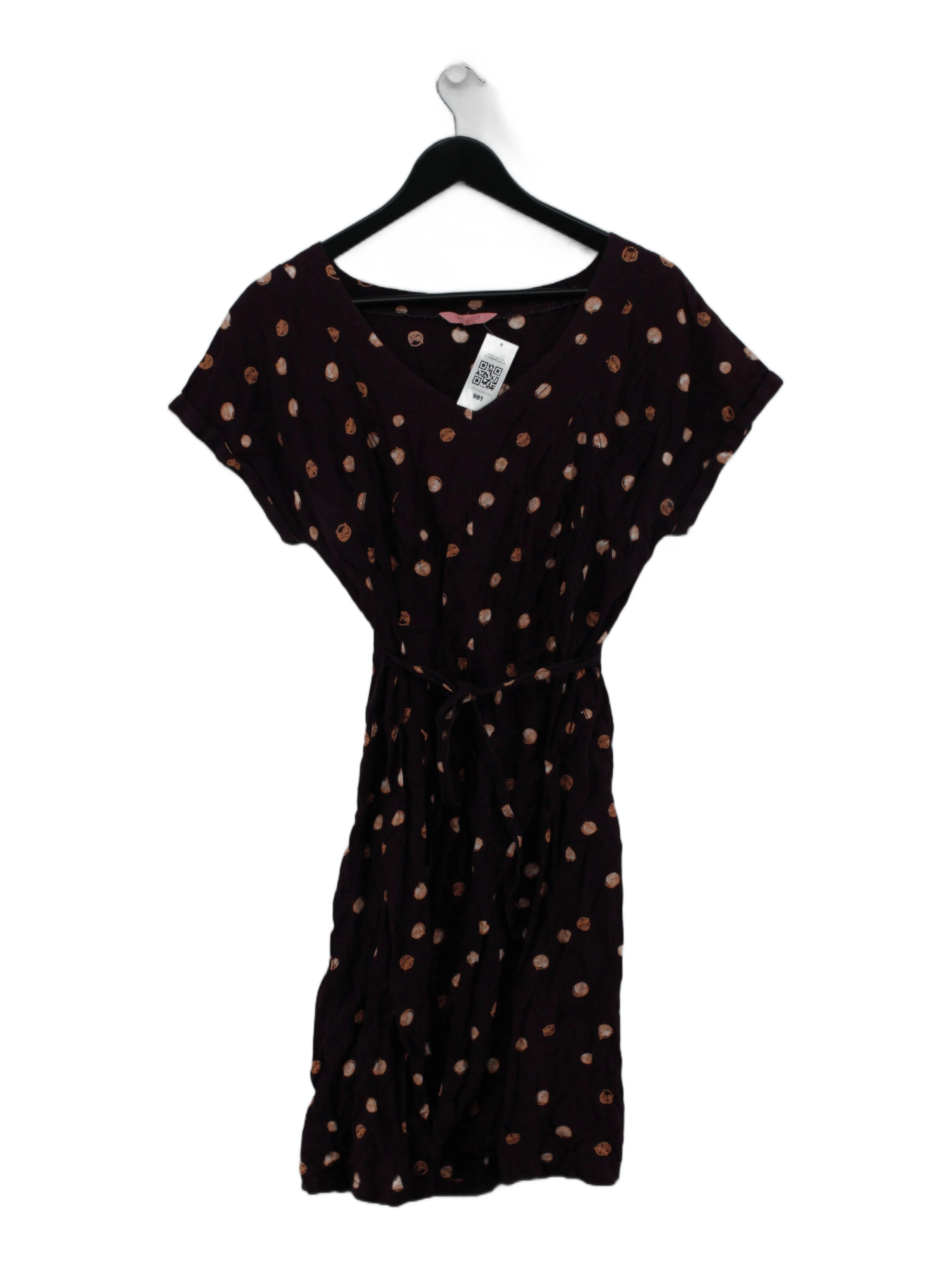 White Stuff T-Shirt Mini Dress S in Purple