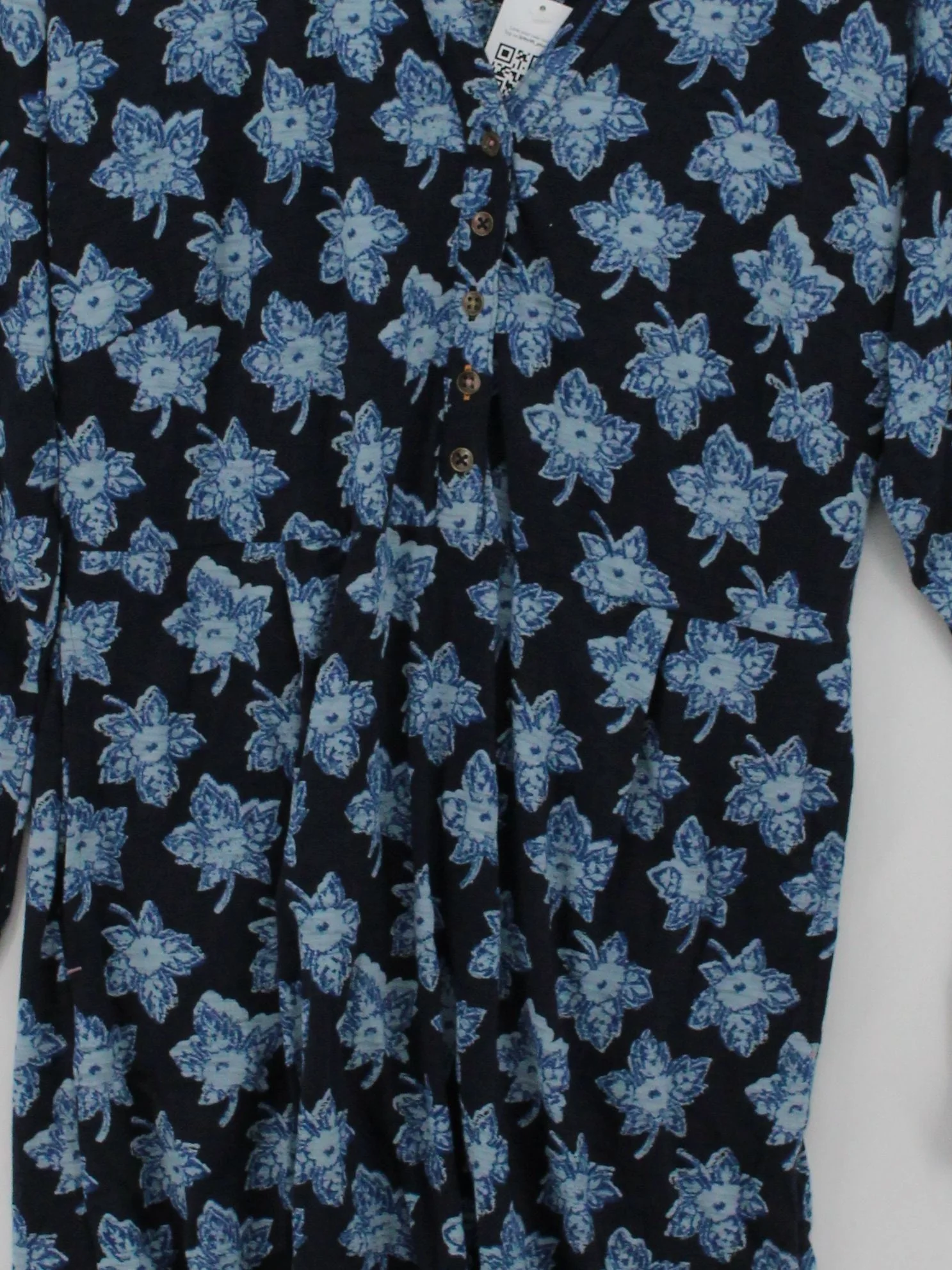 White Stuff T-Shirt Mini Dress UK12 in Blue - Image 3