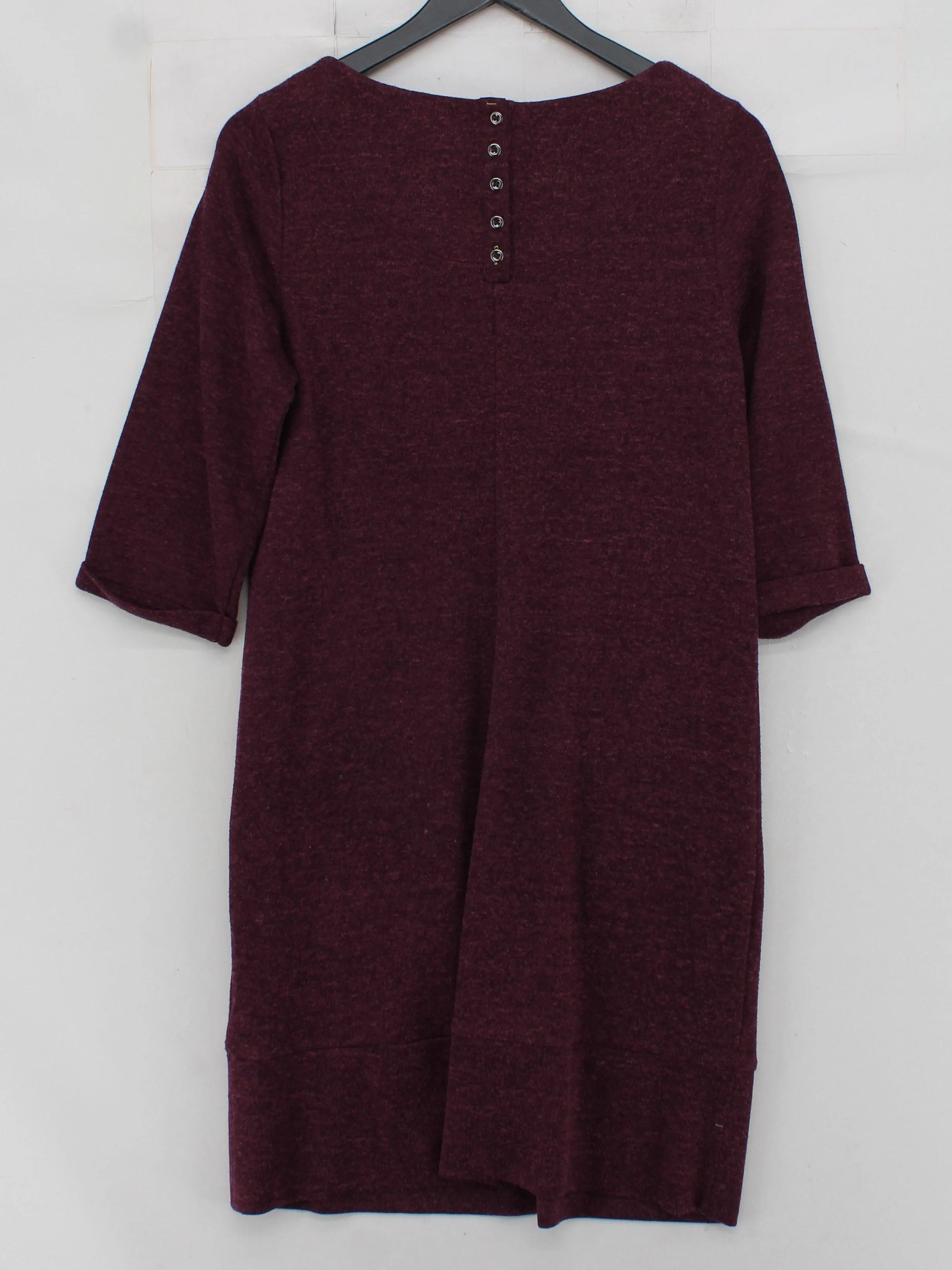 White Stuff T-Shirt Mini Dress UK12 in Red - Image 2