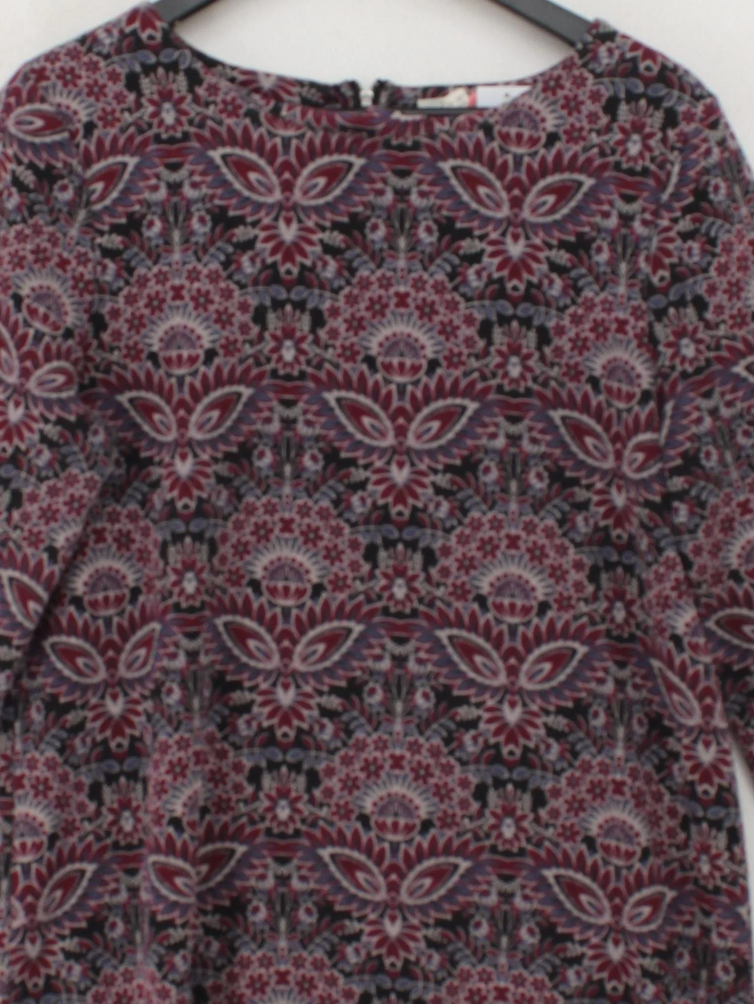 White Stuff T-Shirt Mini Dress UK14 in Multi - Image 3