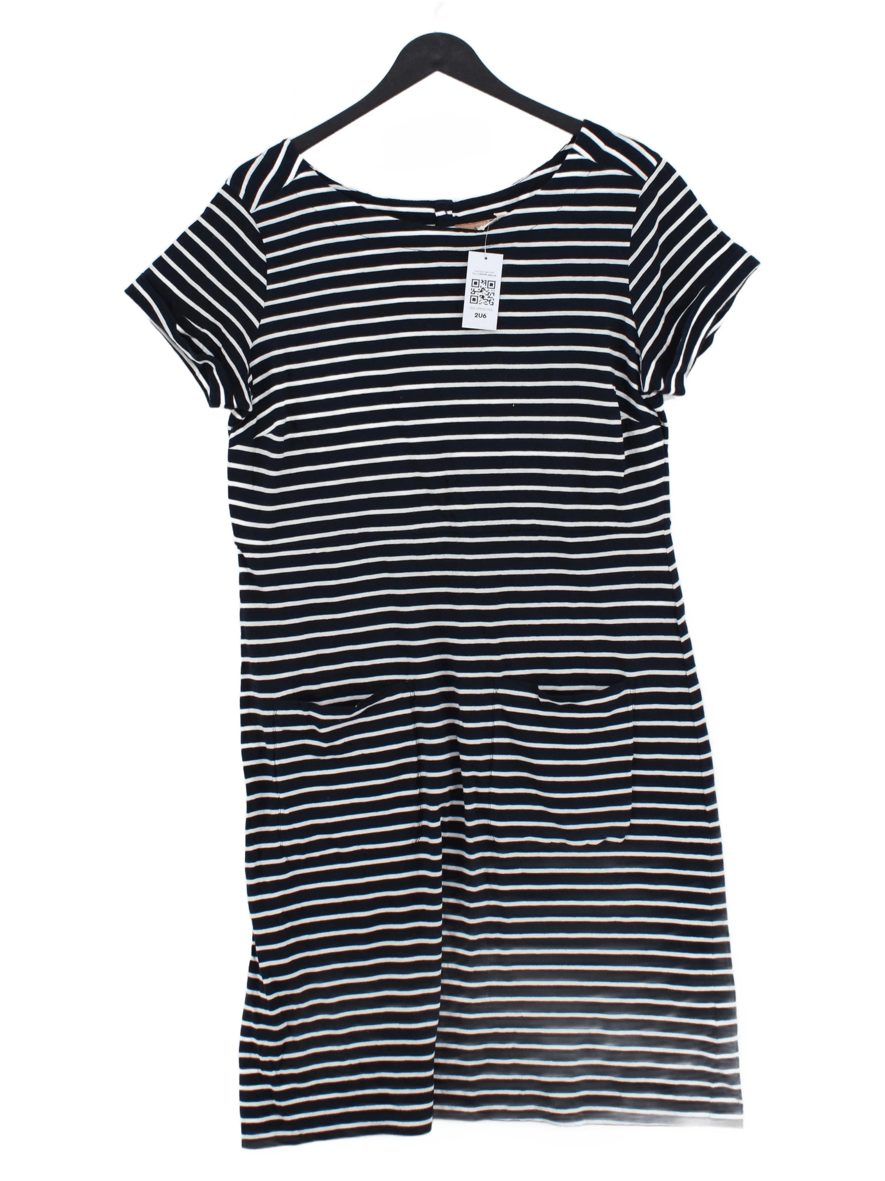 White Stuff T-Shirt Mini Dress UK16 in Blue