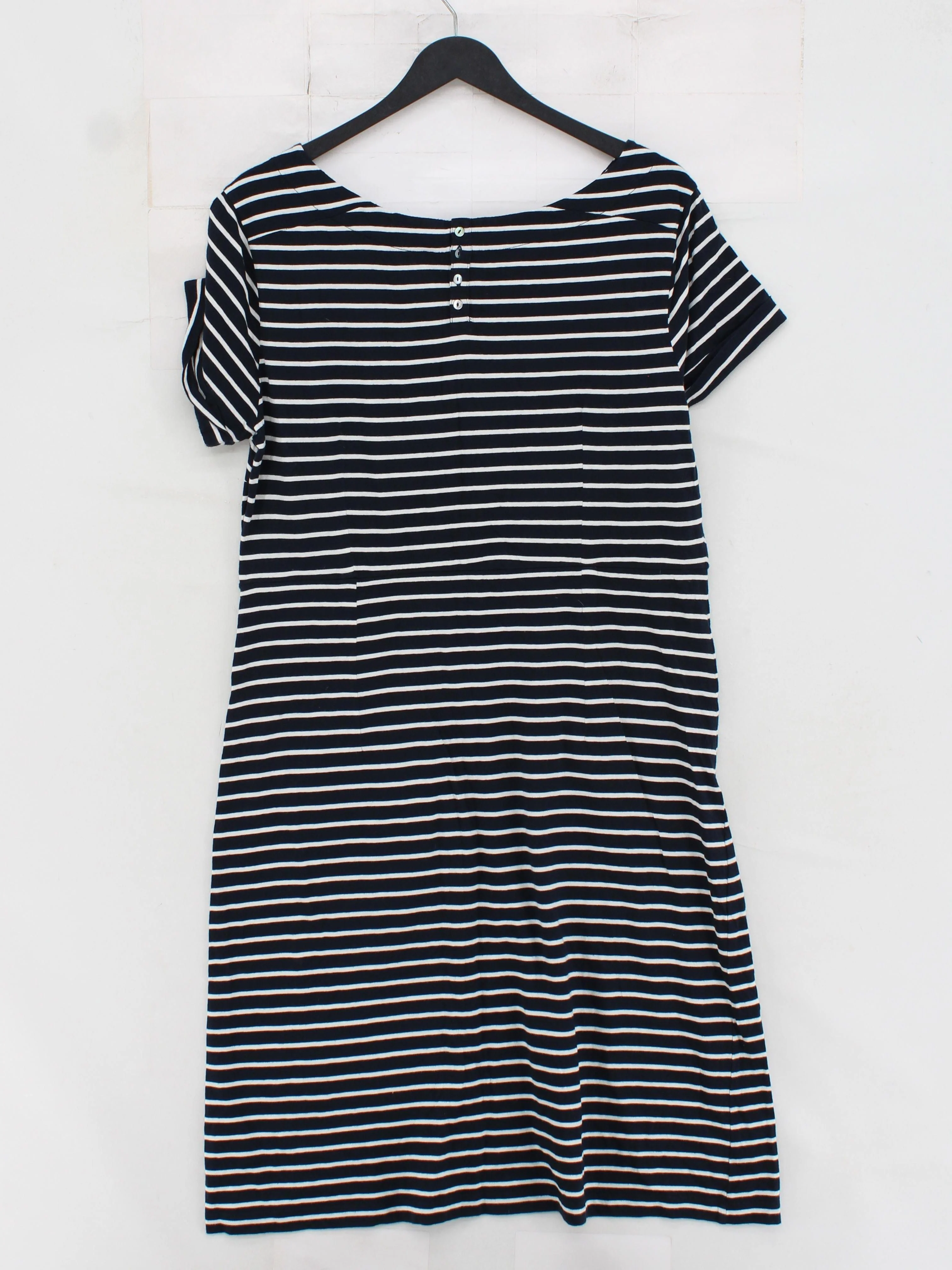 White Stuff T-Shirt Mini Dress UK16 in Blue - Image 2