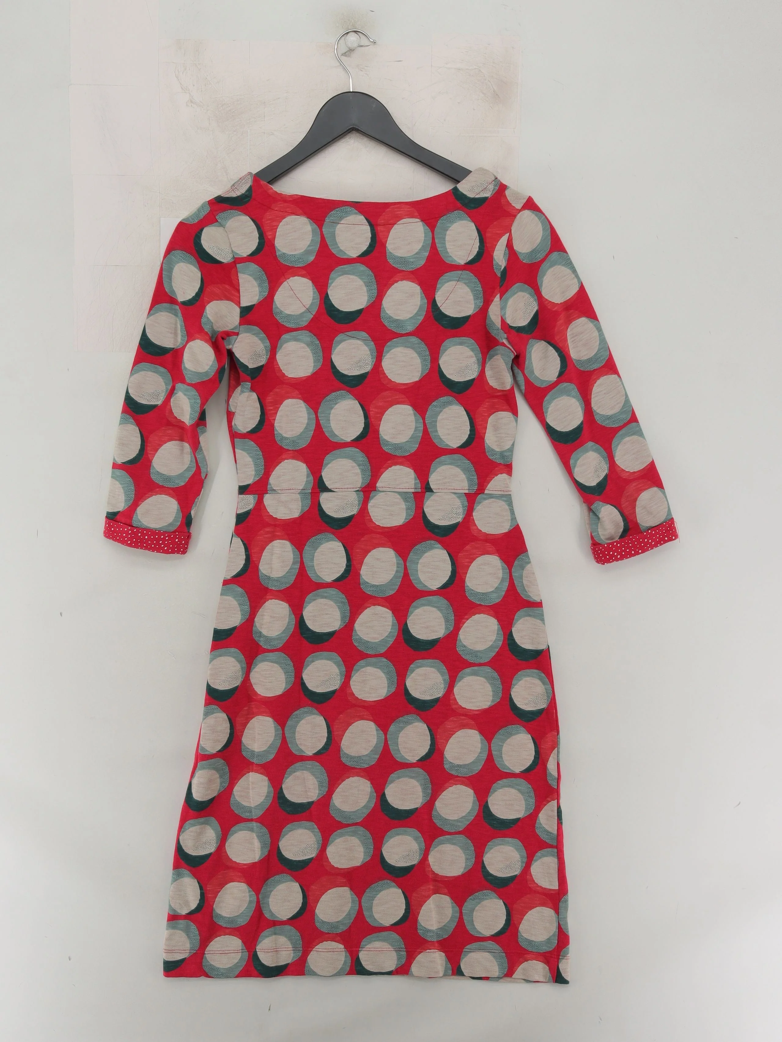 White Stuff T-Shirt Mini Dress UK6 in Red - Image 2