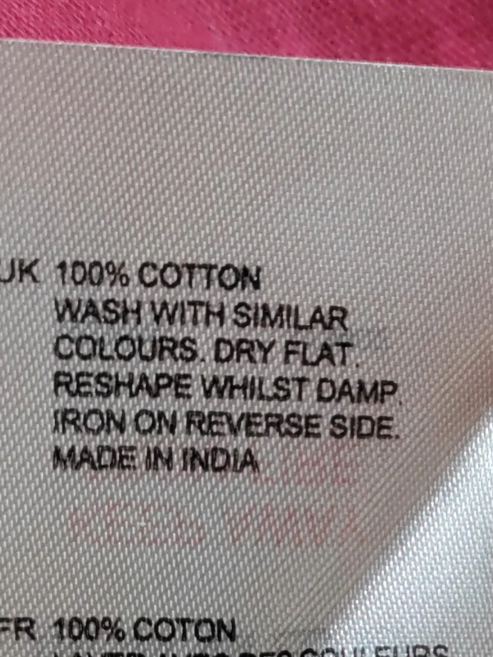 White Stuff T-Shirt Mini Dress UK6 in Red - Image 6
