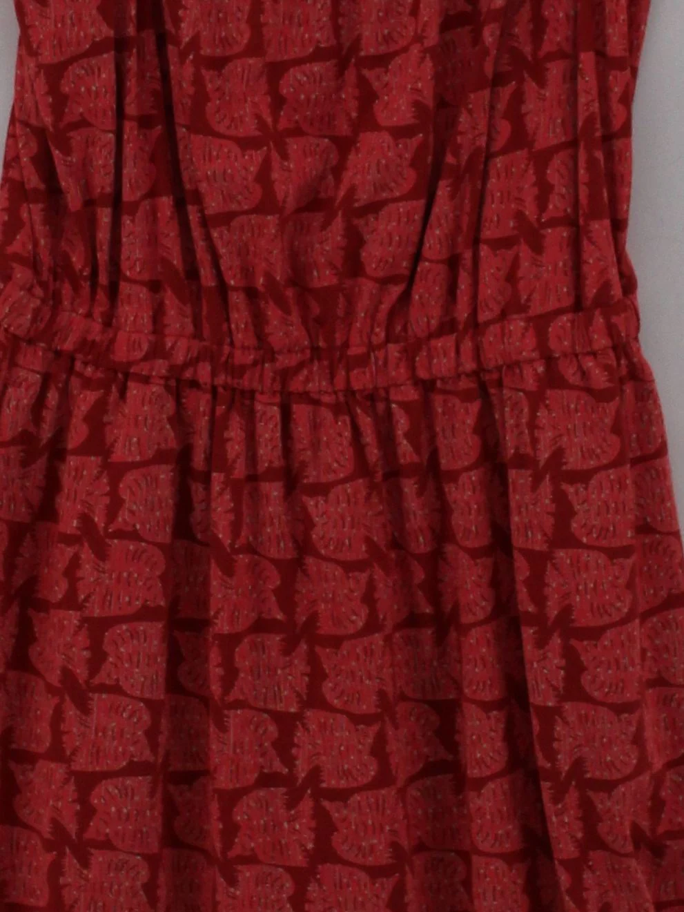 White Stuff Tank Midi Dress S in Red - Image 3
