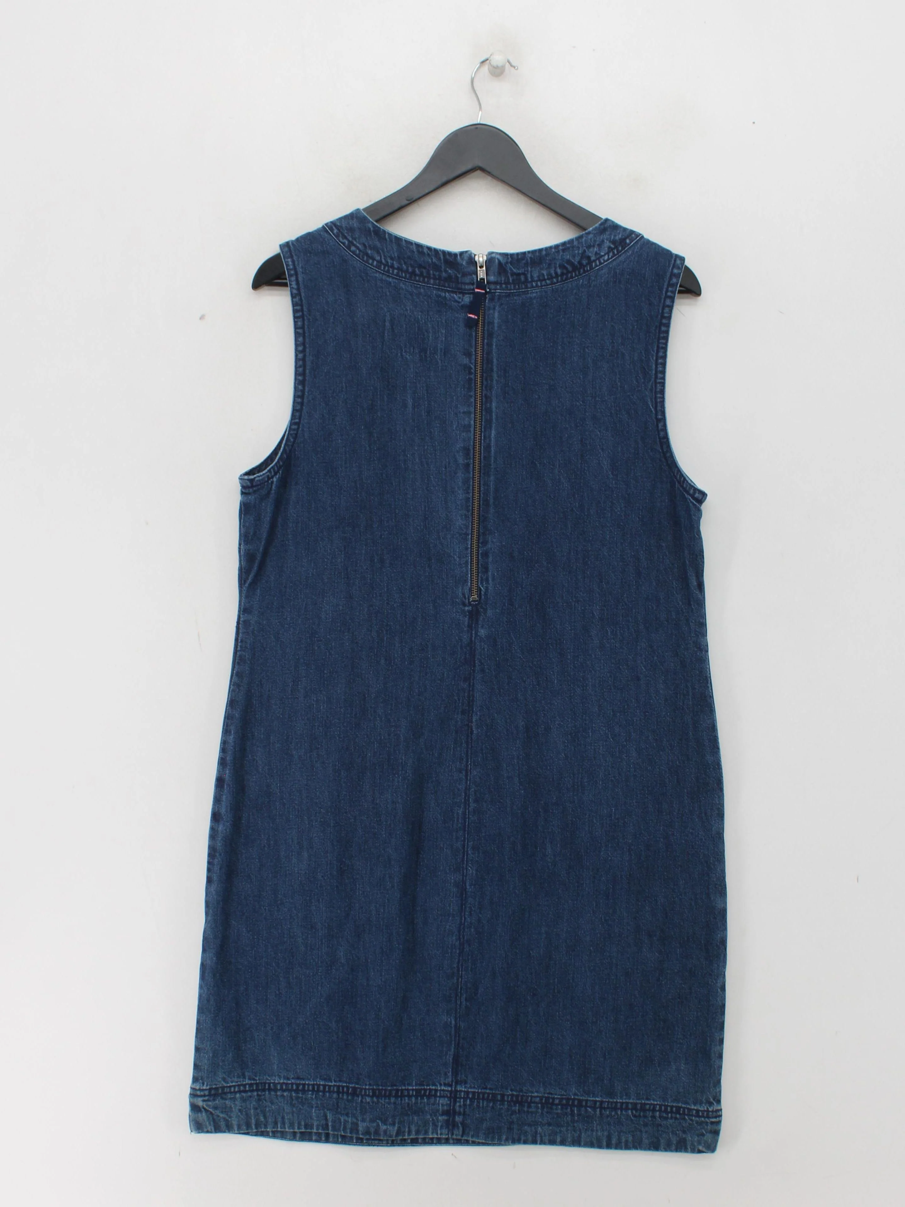 White Stuff Tank Mini Dress UK12 in Blue - Image 2