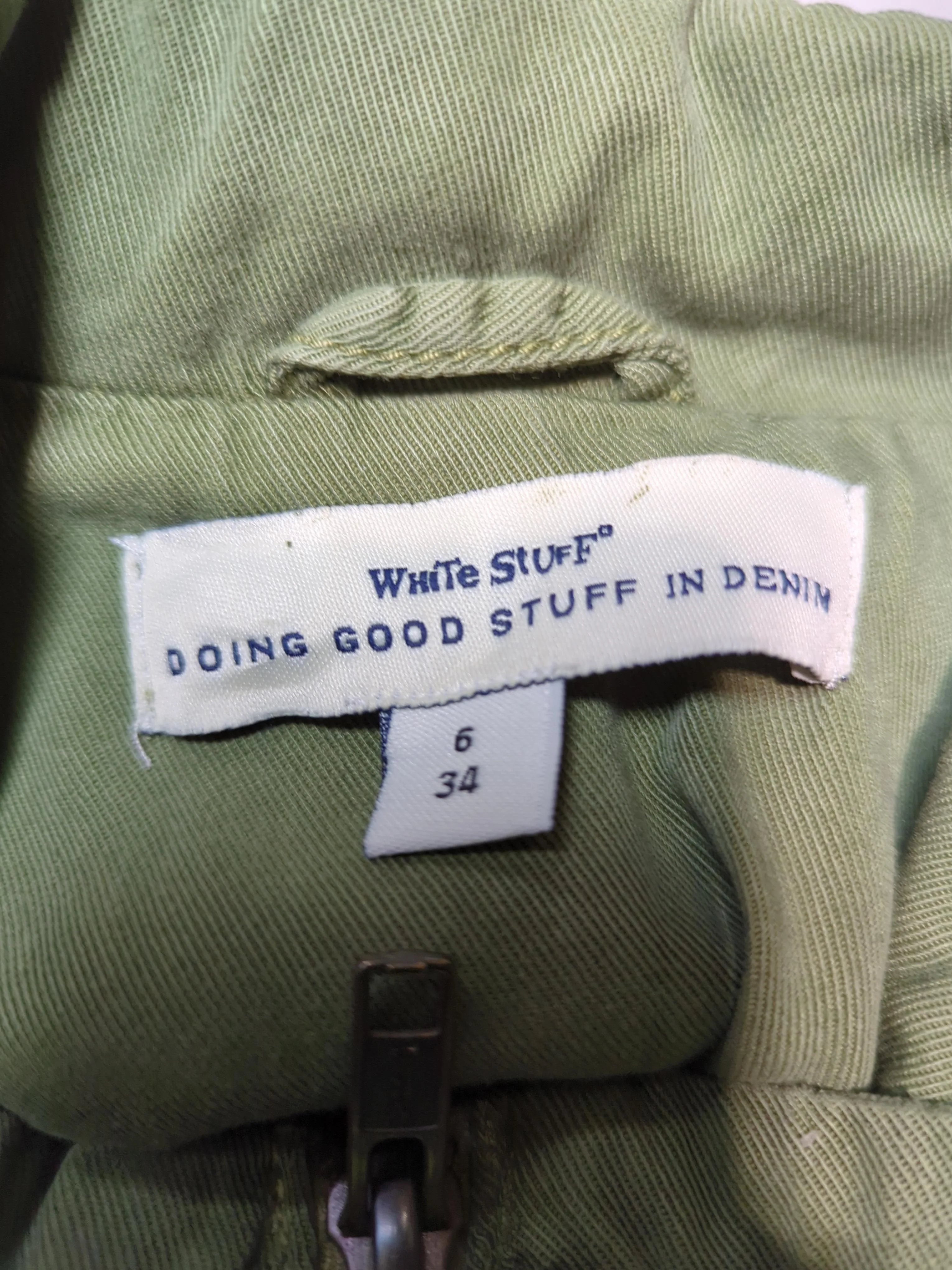 White Stuff Windbreaker jacket green - Image 5