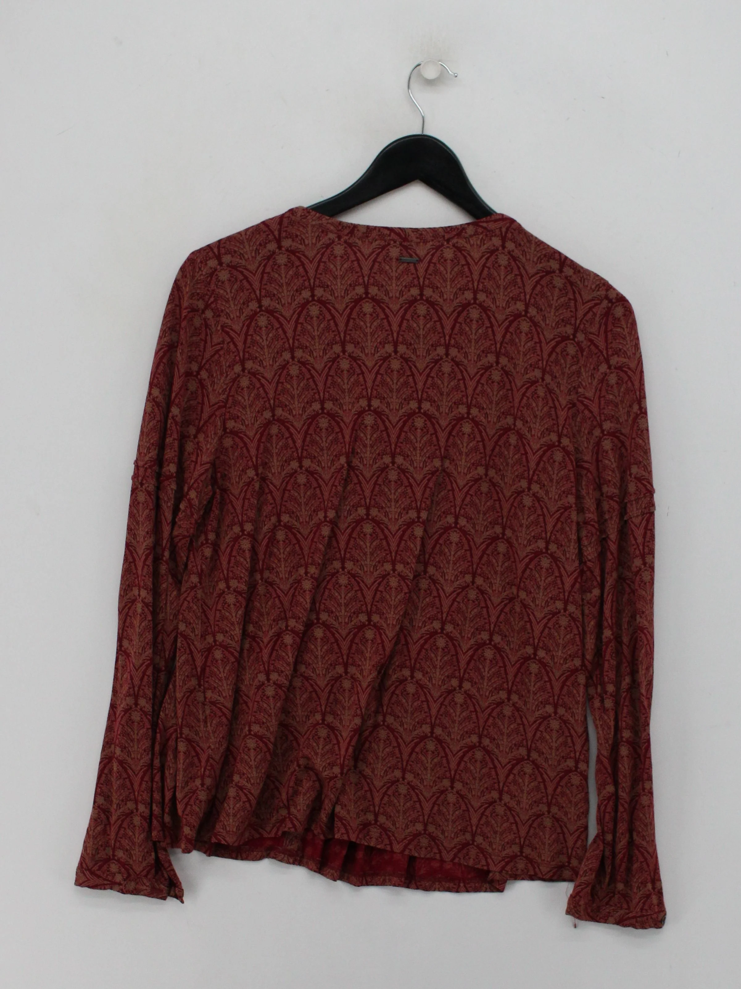 White Stuff Women's Blouse M Red 100% Lyocell Modal Basic - Image 2