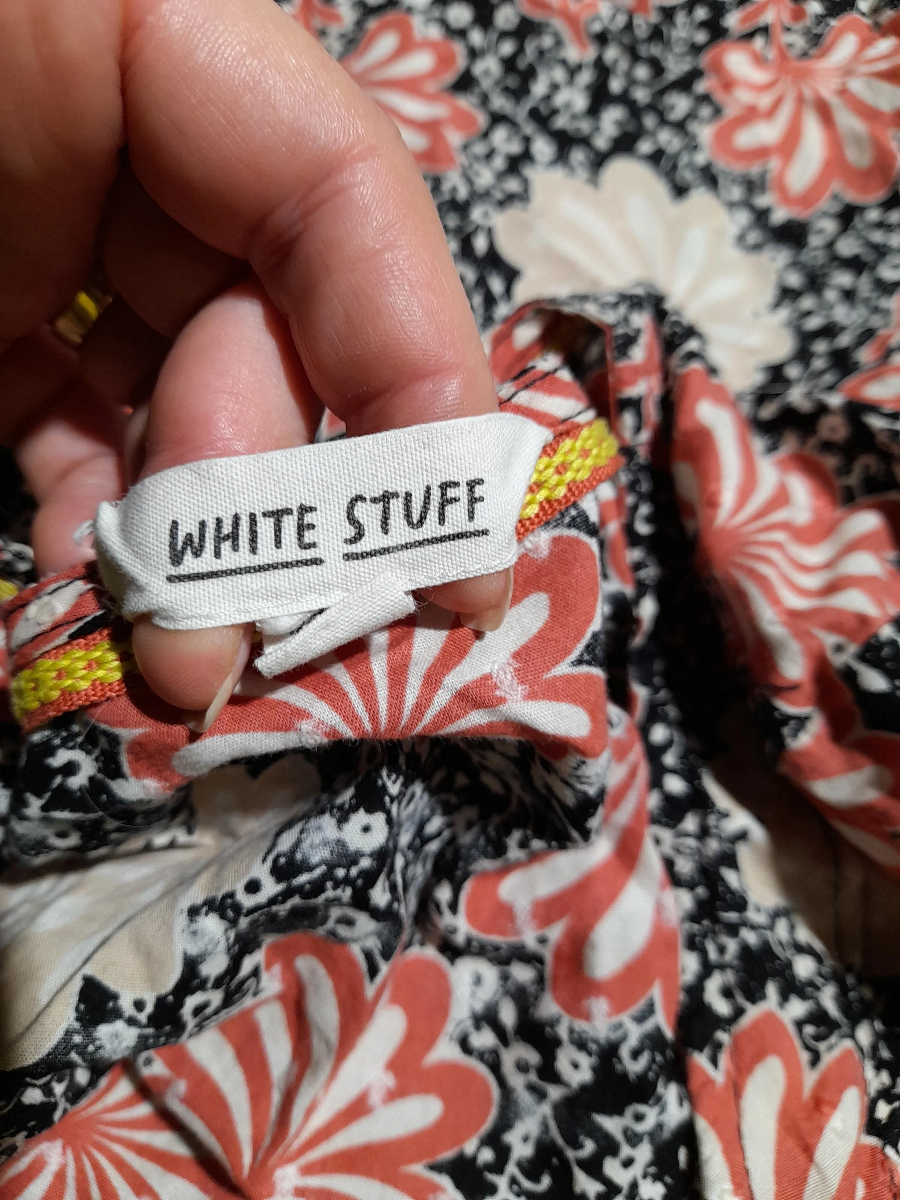 White Stuff Women's Blouse UK 10 Multi 100% Cotton Basic - Image 5