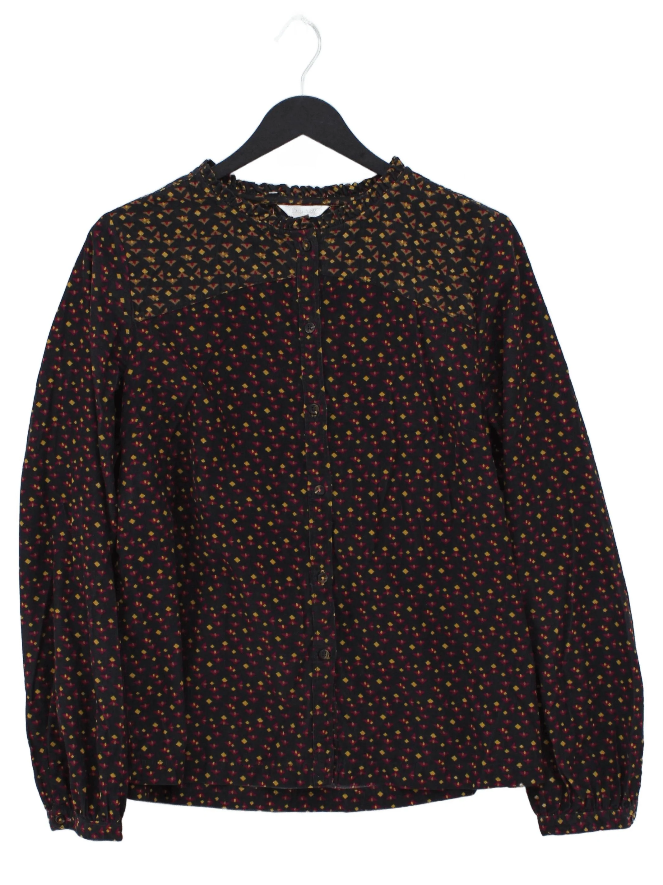 White Stuff Women's Blouse UK 12 Multi 100% Cotton Basic