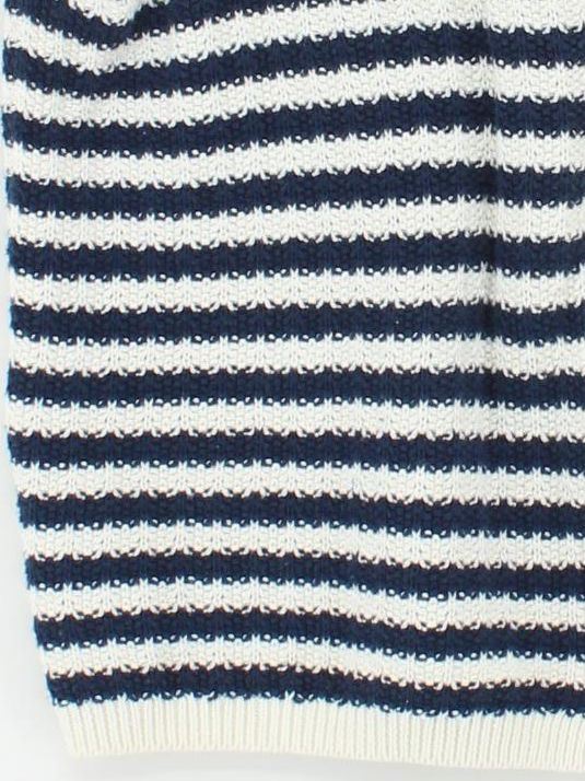 White Stuff Women's Cardigan L Multi Striped 100% Cotton Round Neck Cardigan - Image 4