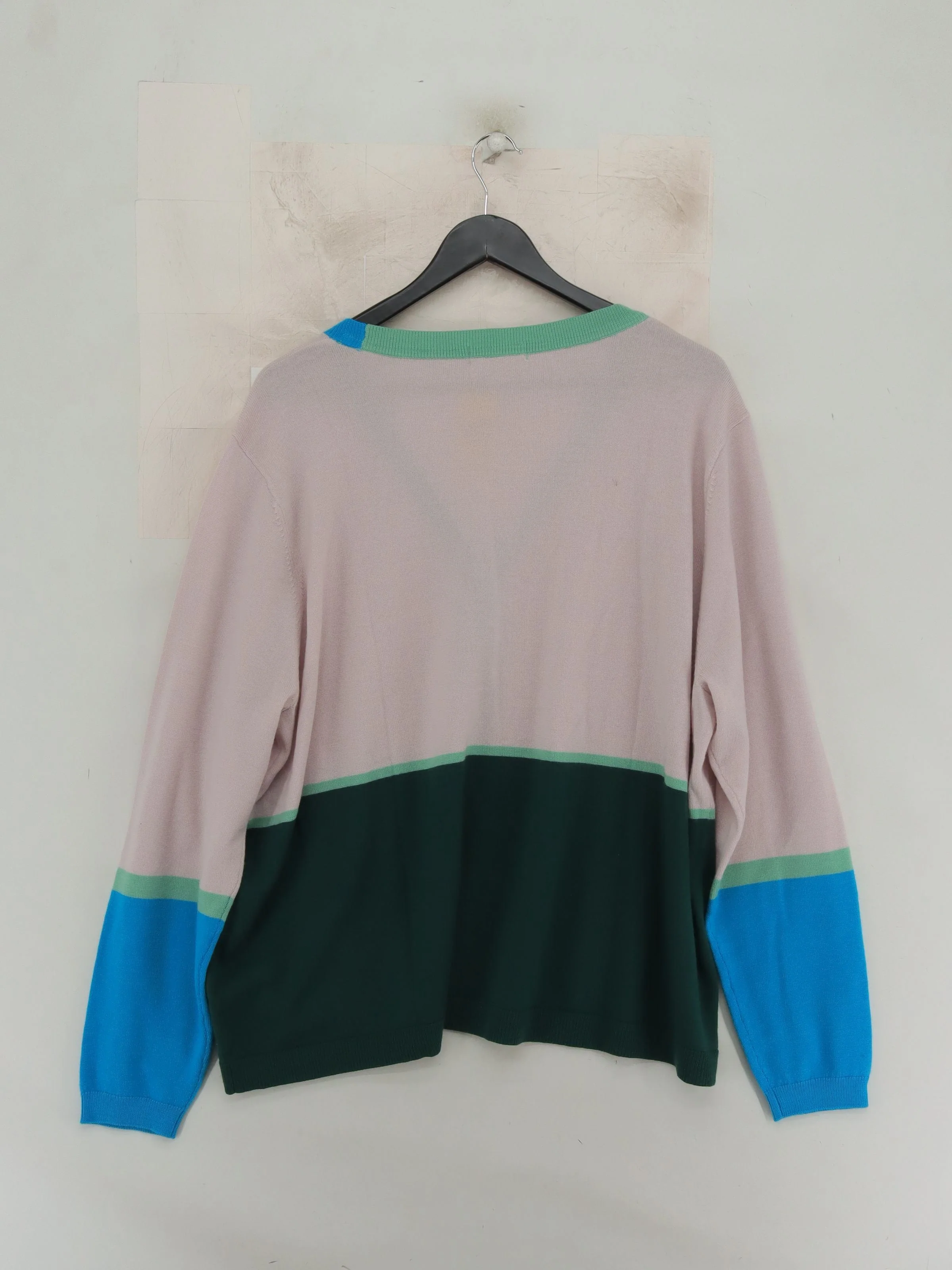 White Stuff Women's Cardigan M Multi 100% Wool V-Neck Cardigan - Image 2
