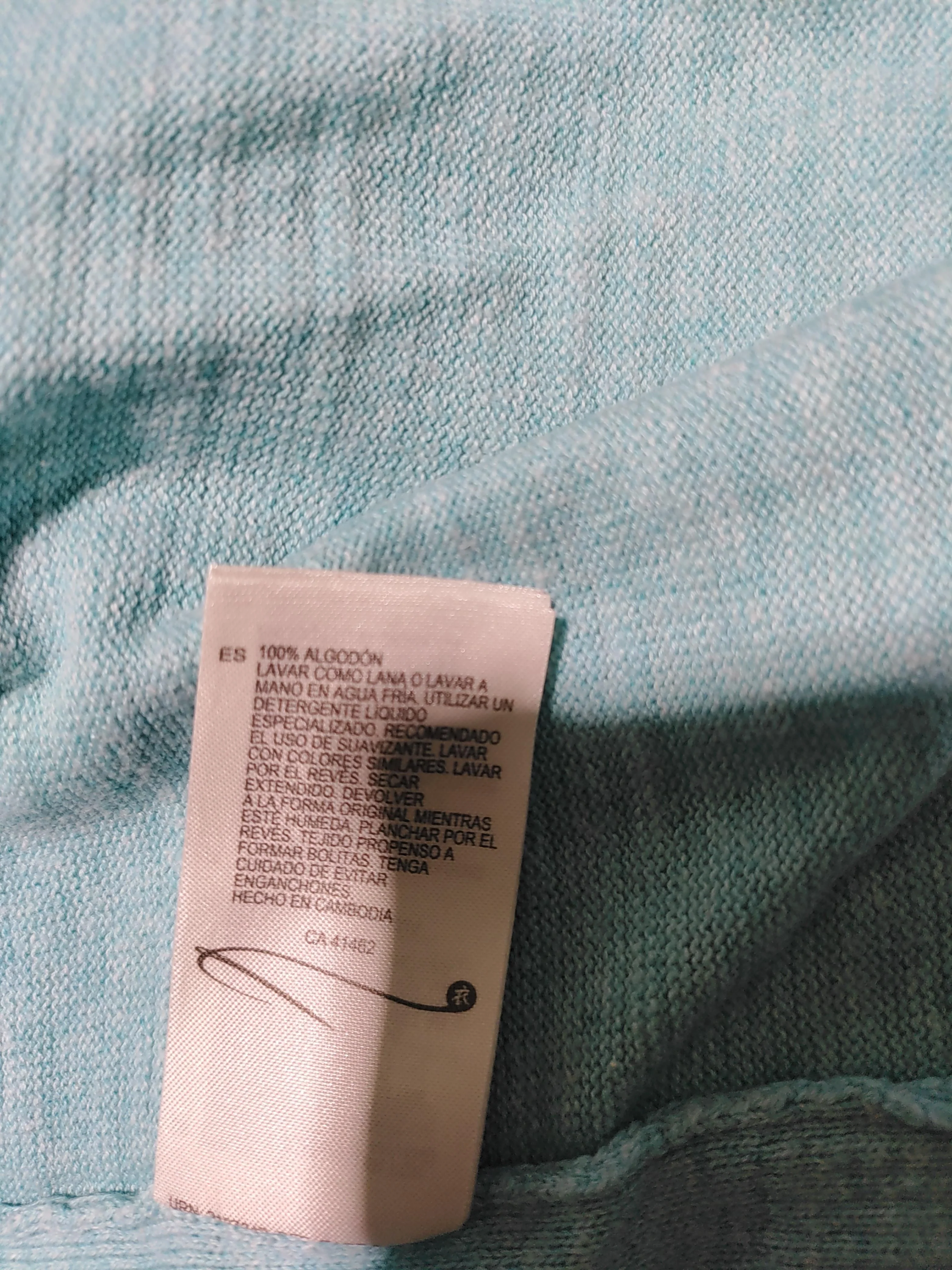 White Stuff Women's Cardigan S Blue 100% Cotton V-Neck Cardigan - Image 6