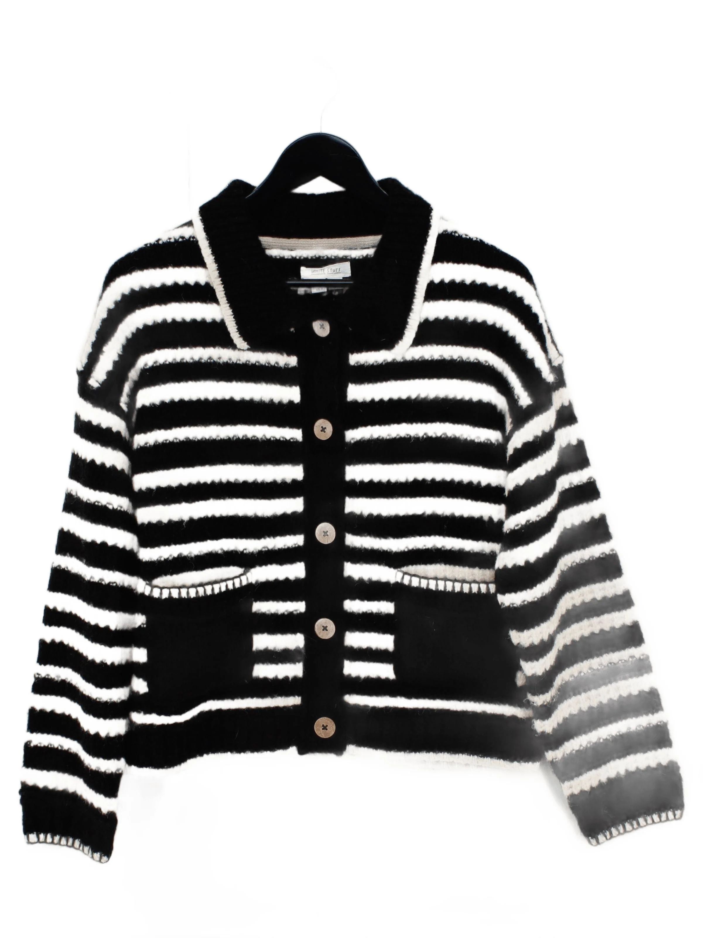White Stuff Women's Cardigan UK 12 Multi Polyester
