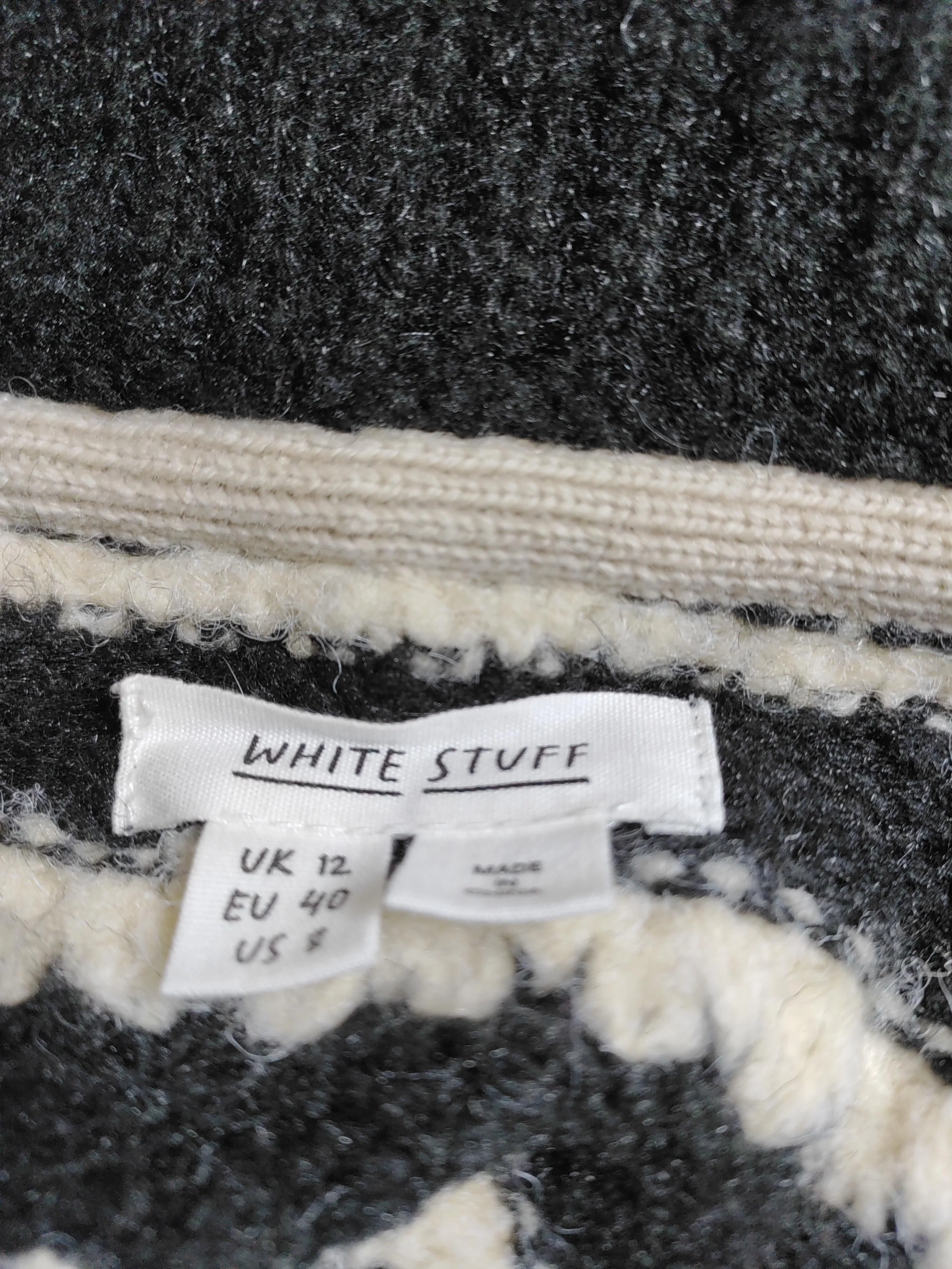 White Stuff Women's Cardigan UK 12 Multi Polyester - Image 5