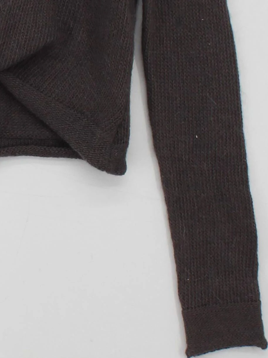 White Stuff Women's Cardigan UK 14 Brown Acrylic with Wool, Mohair Cardigan - Image 4
