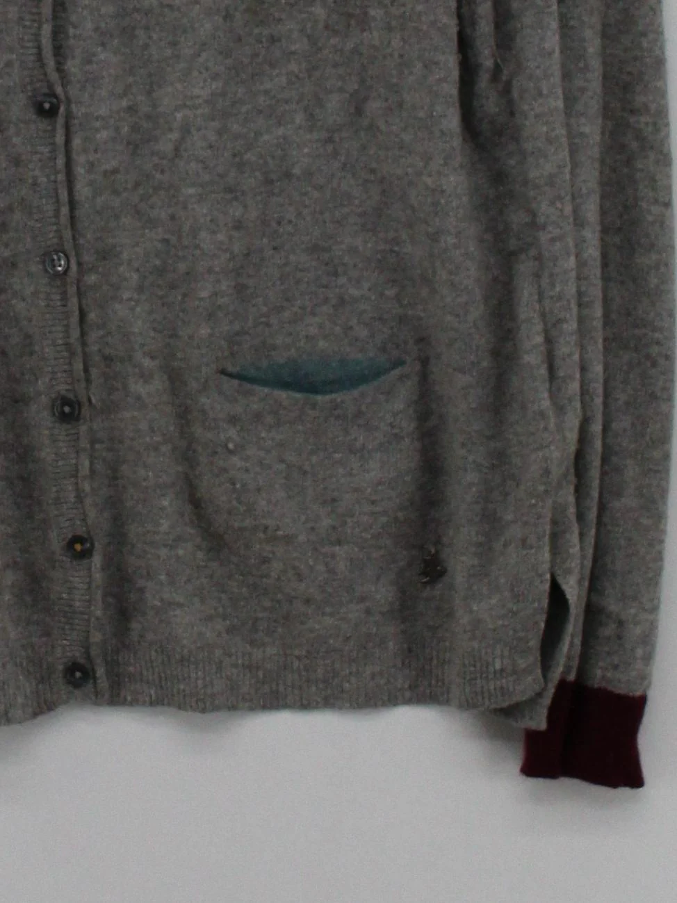 White Stuff Women's Cardigan UK 16 Multi Wool - Image 4