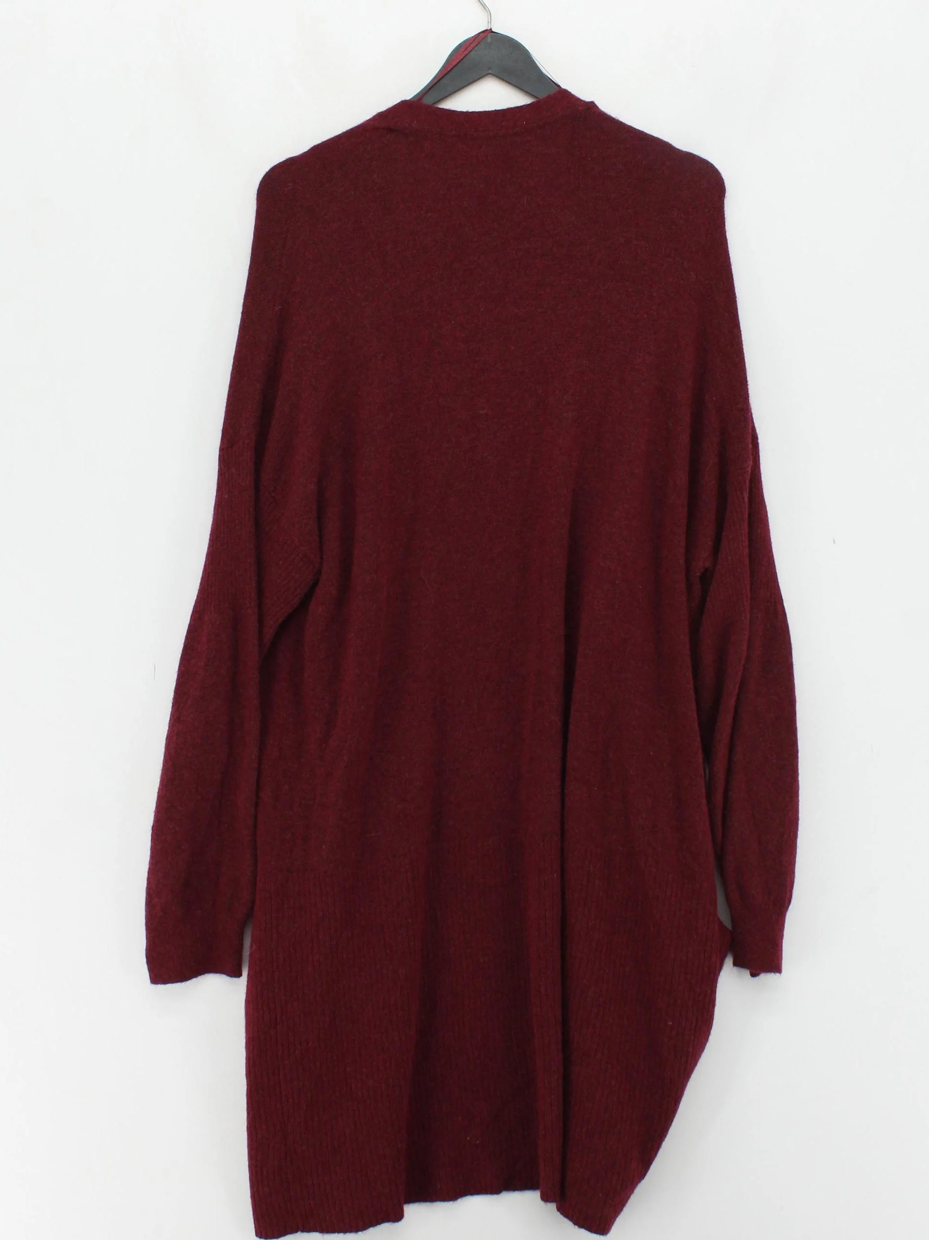 White Stuff Women's Cardigan UK 20 Red Nylon with Wool, Other, Elastane Cardigan - Image 2