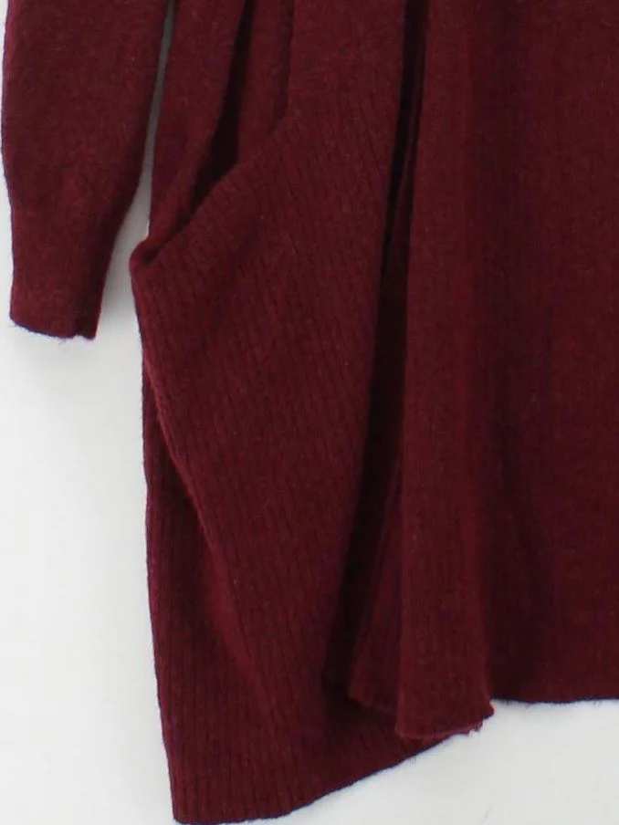 White Stuff Women's Cardigan UK 20 Red Nylon with Wool, Other, Elastane Cardigan - Image 4