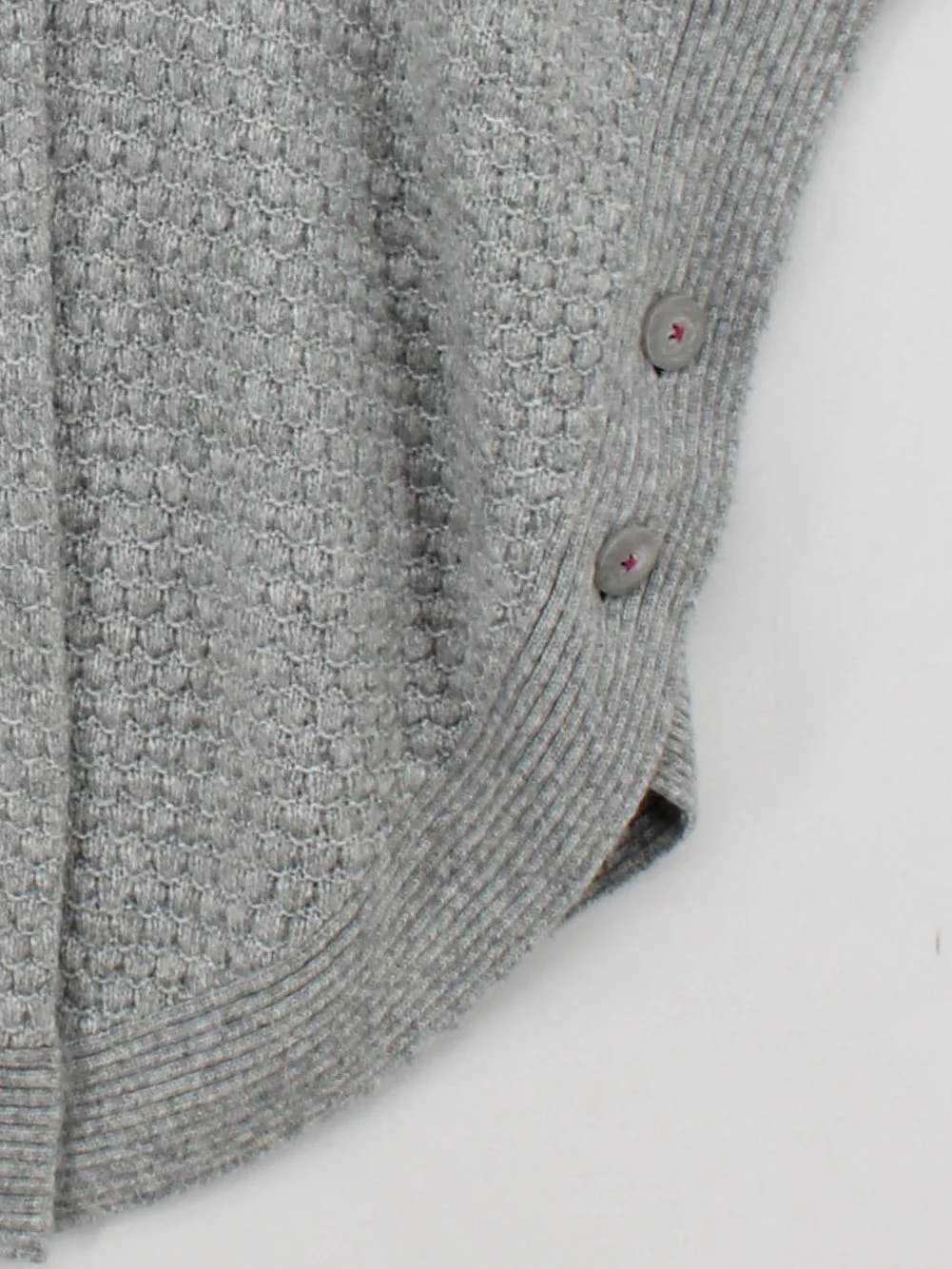 White Stuff Women's Coat L Grey Nylon with Acrylic, Wool Overcoat - Image 4
