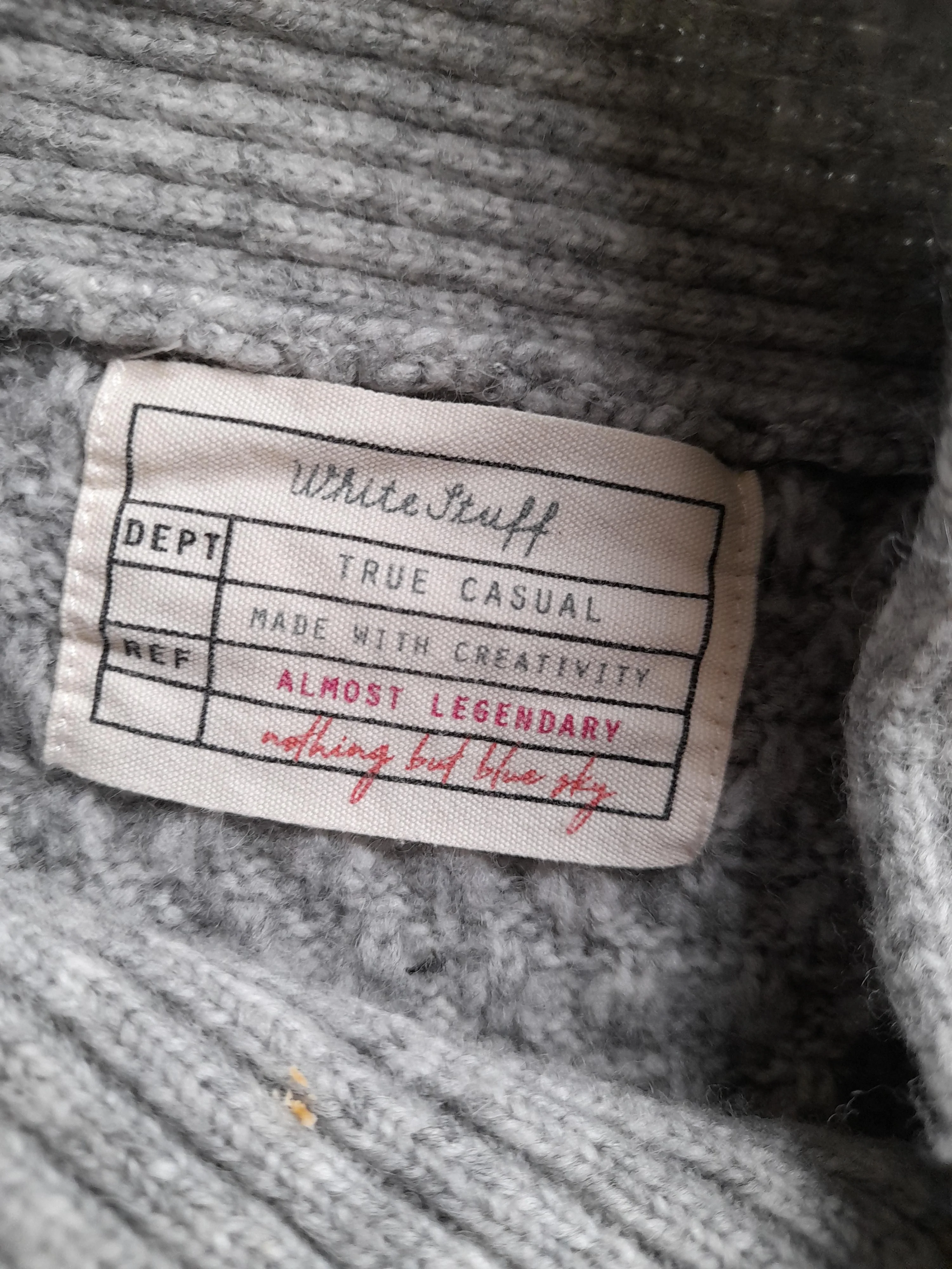 White Stuff Women's Coat L Grey Nylon with Acrylic, Wool Overcoat - Image 5