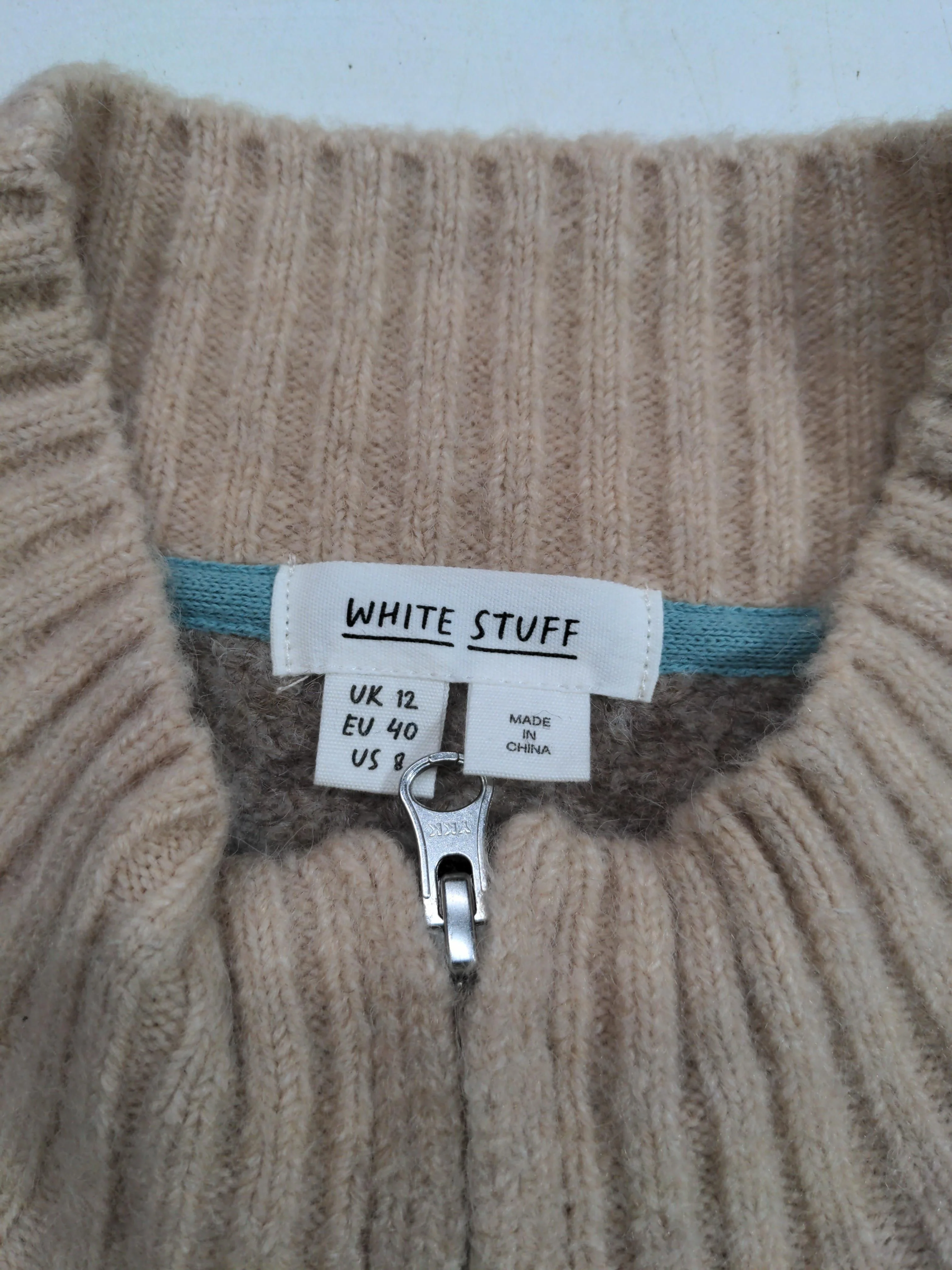 White Stuff Women's Coat UK 12 Tan Polyester - Image 5