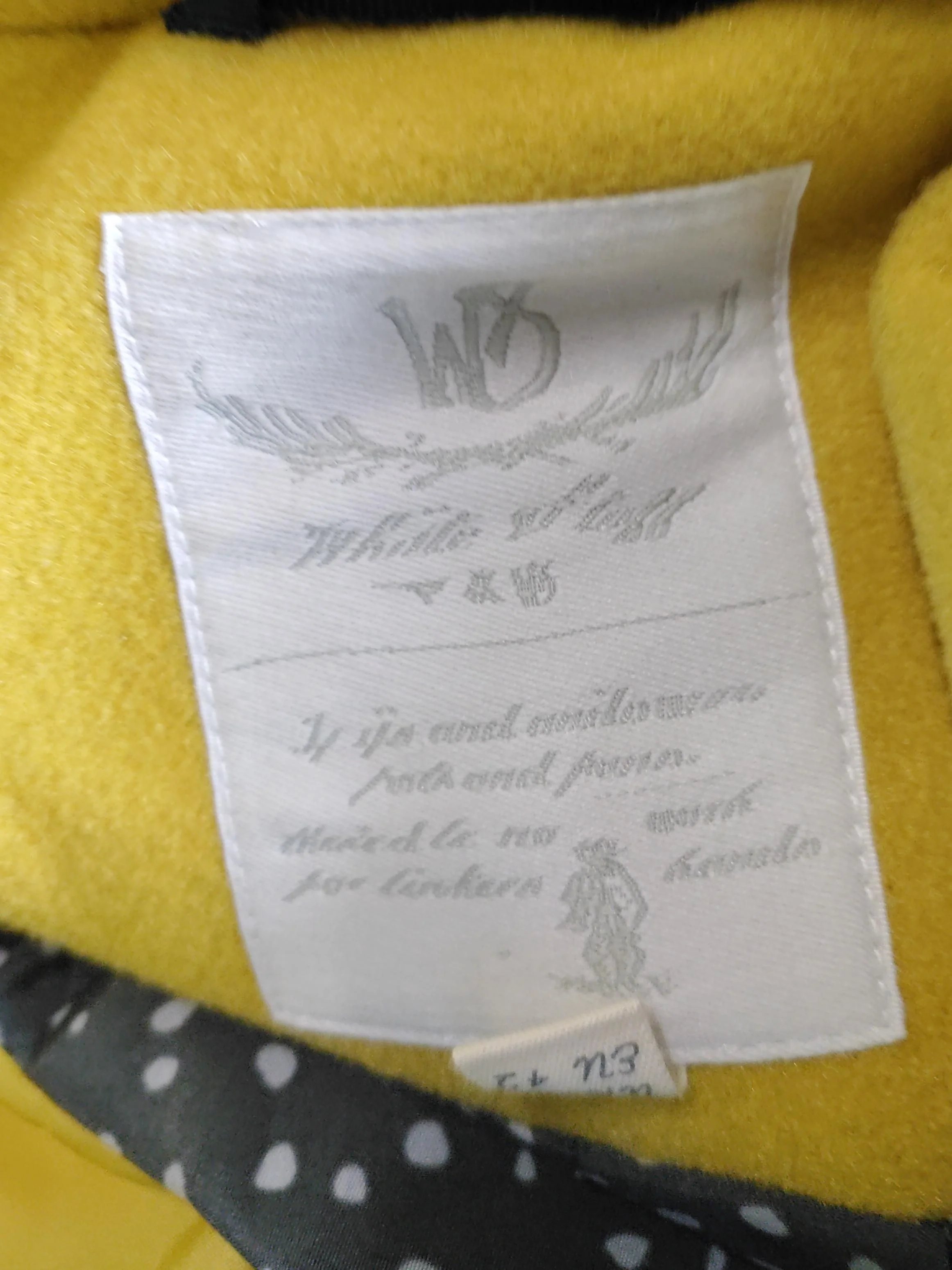 White Stuff Women's Coat UK 14 Yellow 100% Polyester Pea Coat - Image 5
