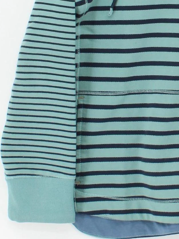 White Stuff Women's Hoodie UK 14 Multi Striped 100% Cotton Pullover - Image 4