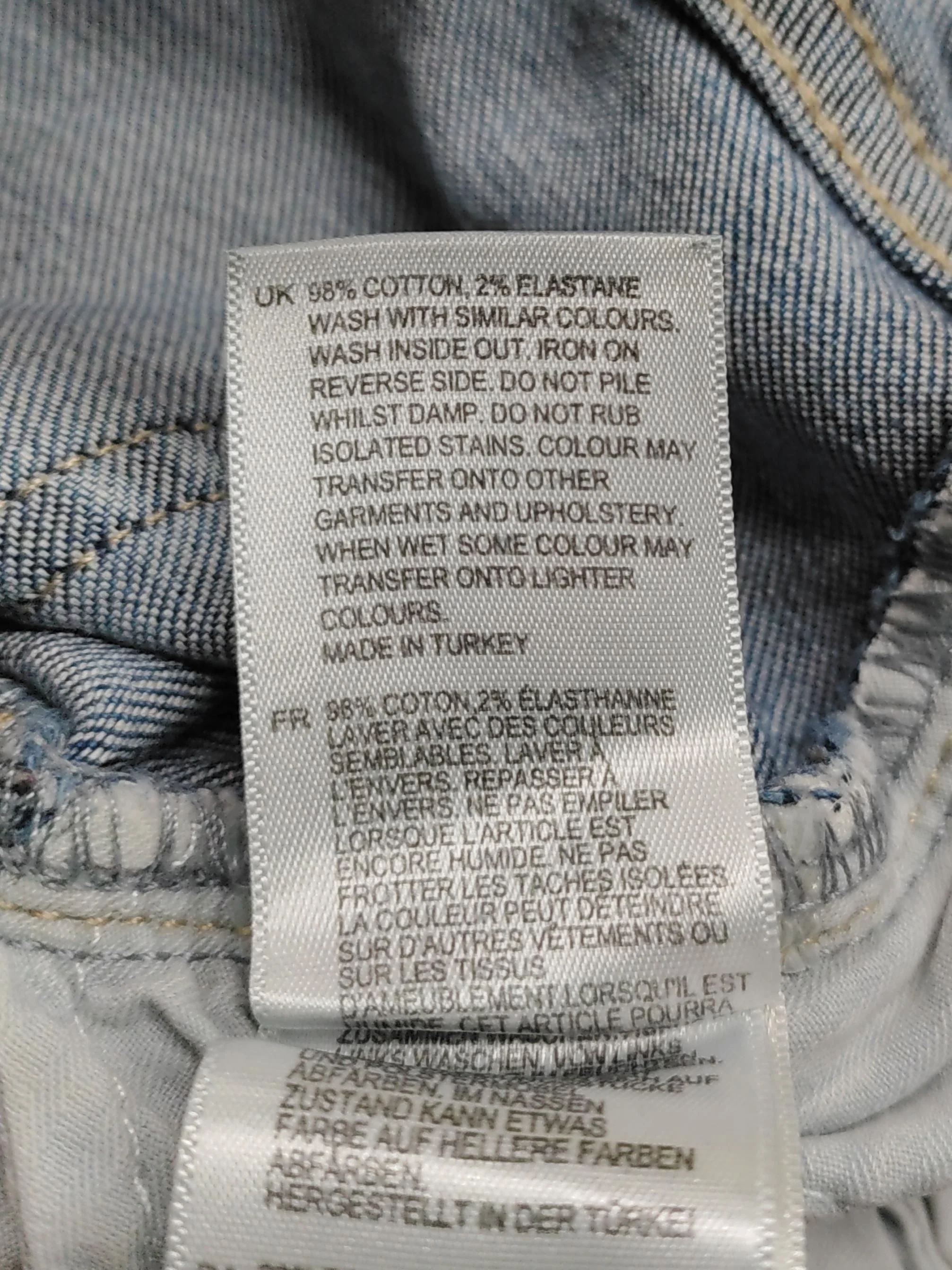 White Stuff Women's Jeans UK 14 Blue Cotton with Elastane Boyfriend - Image 6