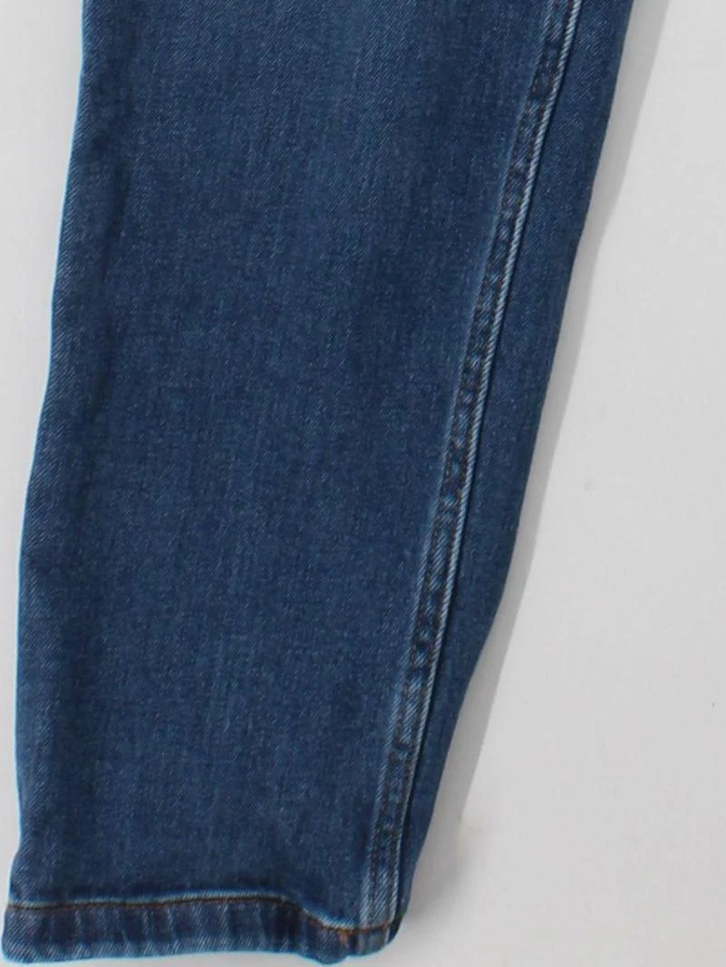 White Stuff Women's Jeans UK 14 Blue Cotton with Lyocell Modal, Elastane Mom - Image 4