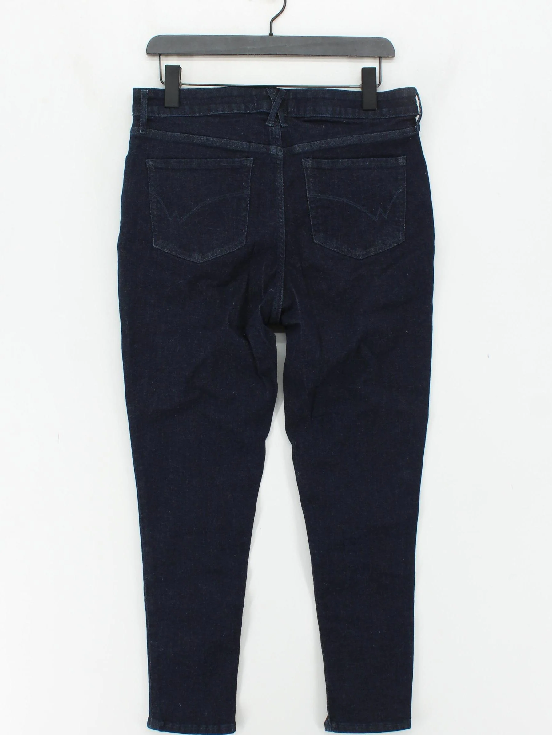 White Stuff Women's Jeans UK 14 Blue Cotton with Polyester, Elastane Skinny - Image 2