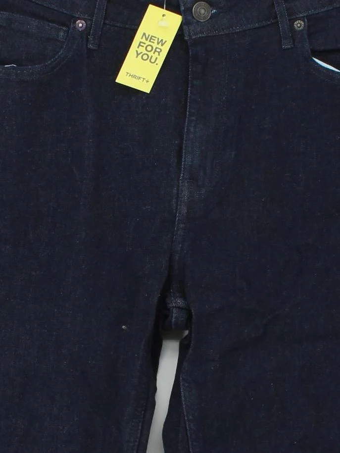 White Stuff Women's Jeans UK 14 Blue Cotton with Polyester, Elastane Skinny - Image 3