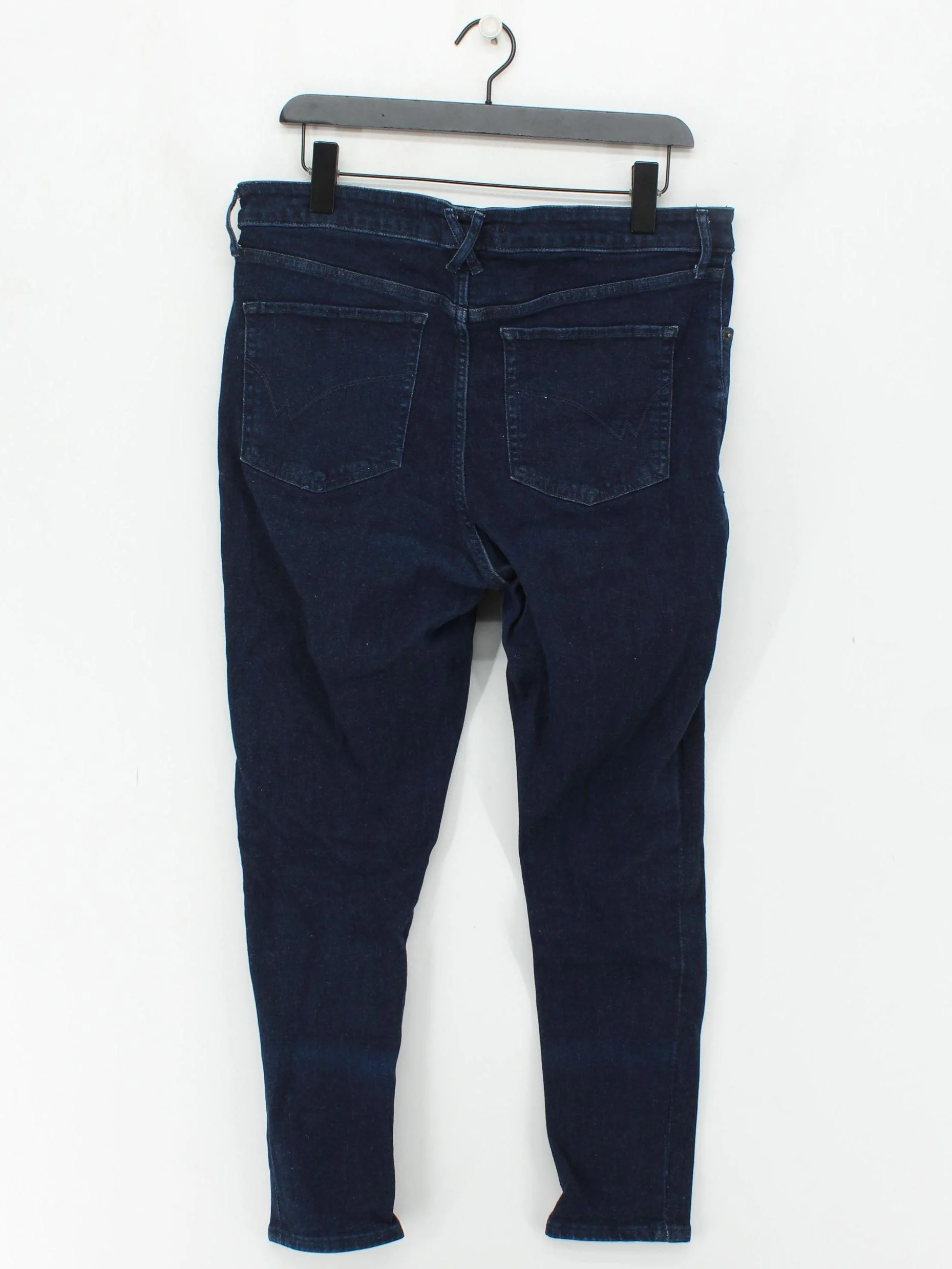 White Stuff Women's Jeans UK 16 Blue Cotton with Polyester, Elastane Skinny - Image 2