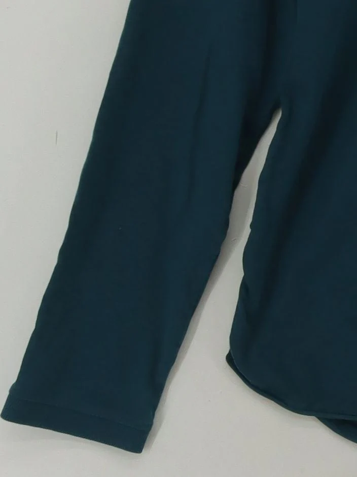 White Stuff Women's Jumper M Green 100% Cotton Crew Neck Pullover - Image 4
