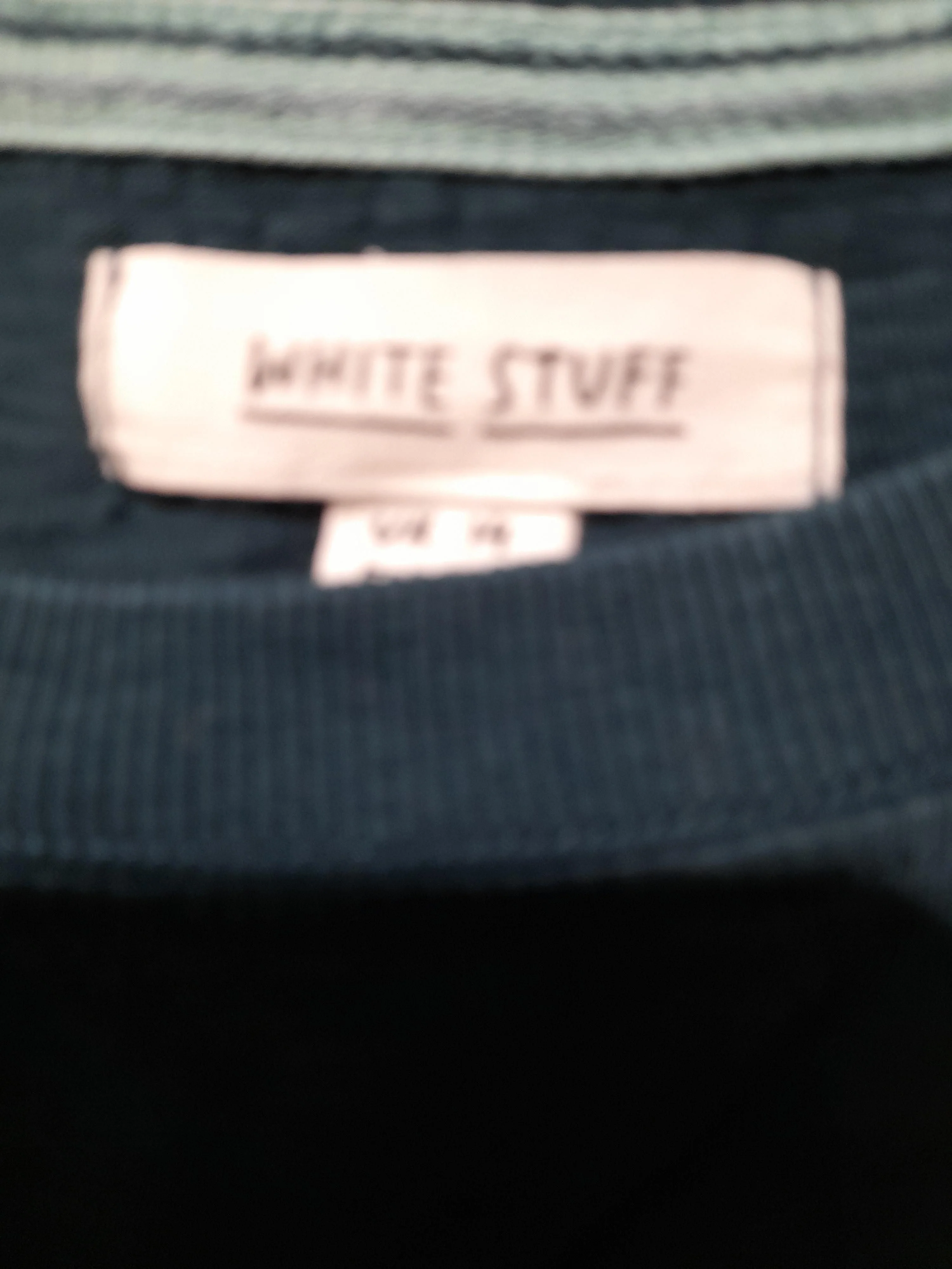 White Stuff Women's Jumper M Green 100% Cotton Crew Neck Pullover - Image 5