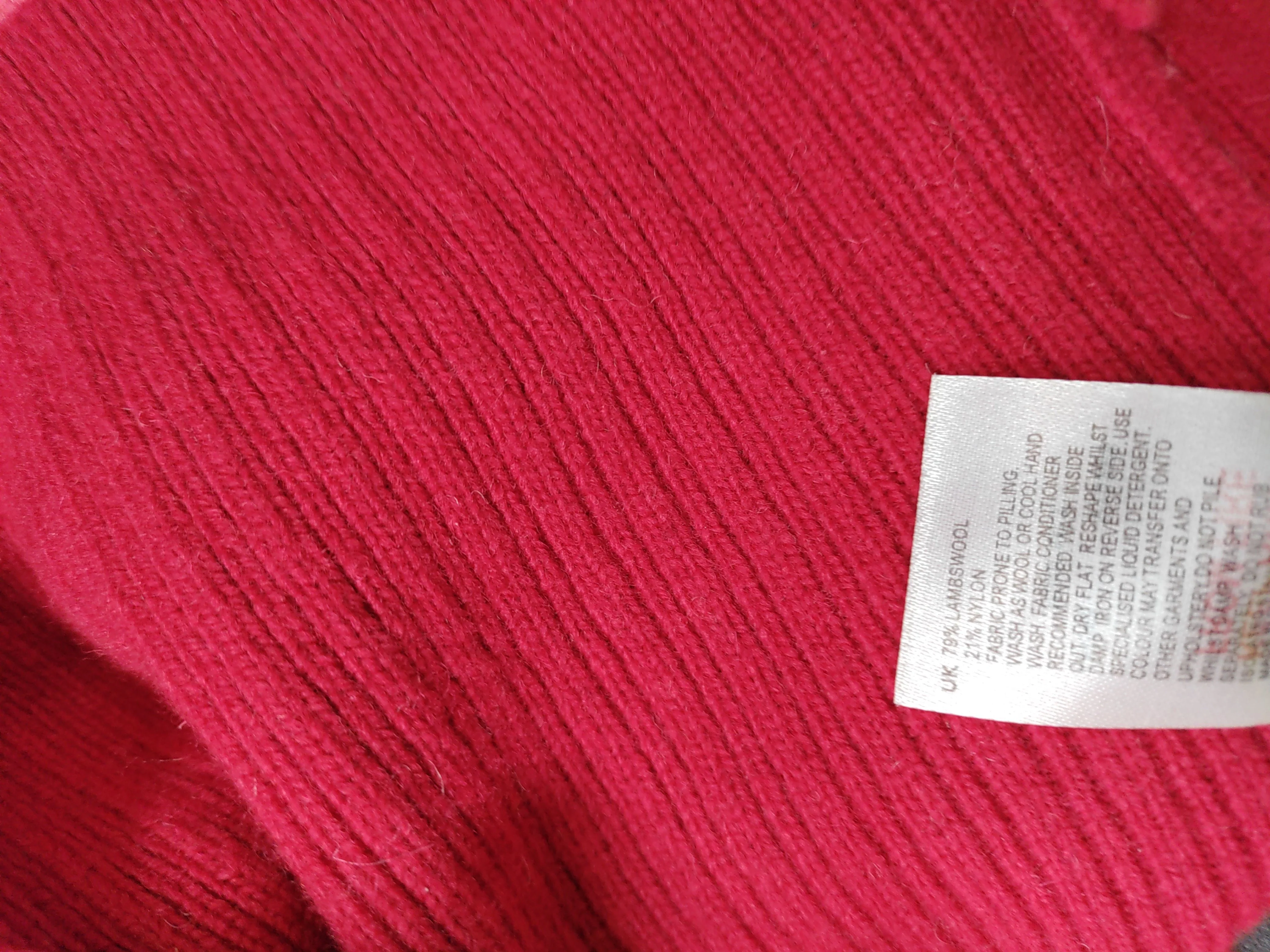 White Stuff Women's Jumper M Pink Wool with Nylon Crew Neck Pullover - Image 6