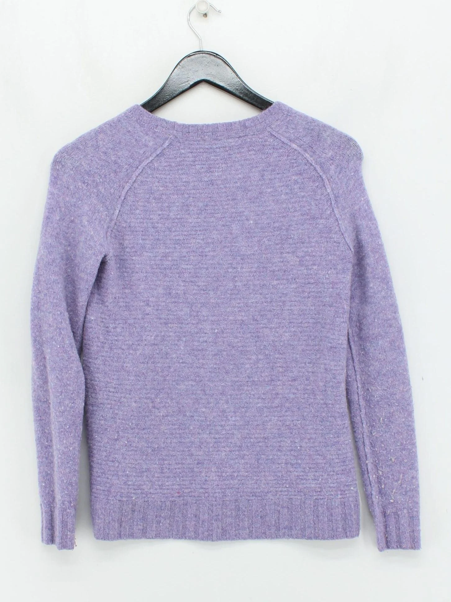 White Stuff Women's Jumper M Purple Nylon with Acrylic, Elastane Pullover - Image 2