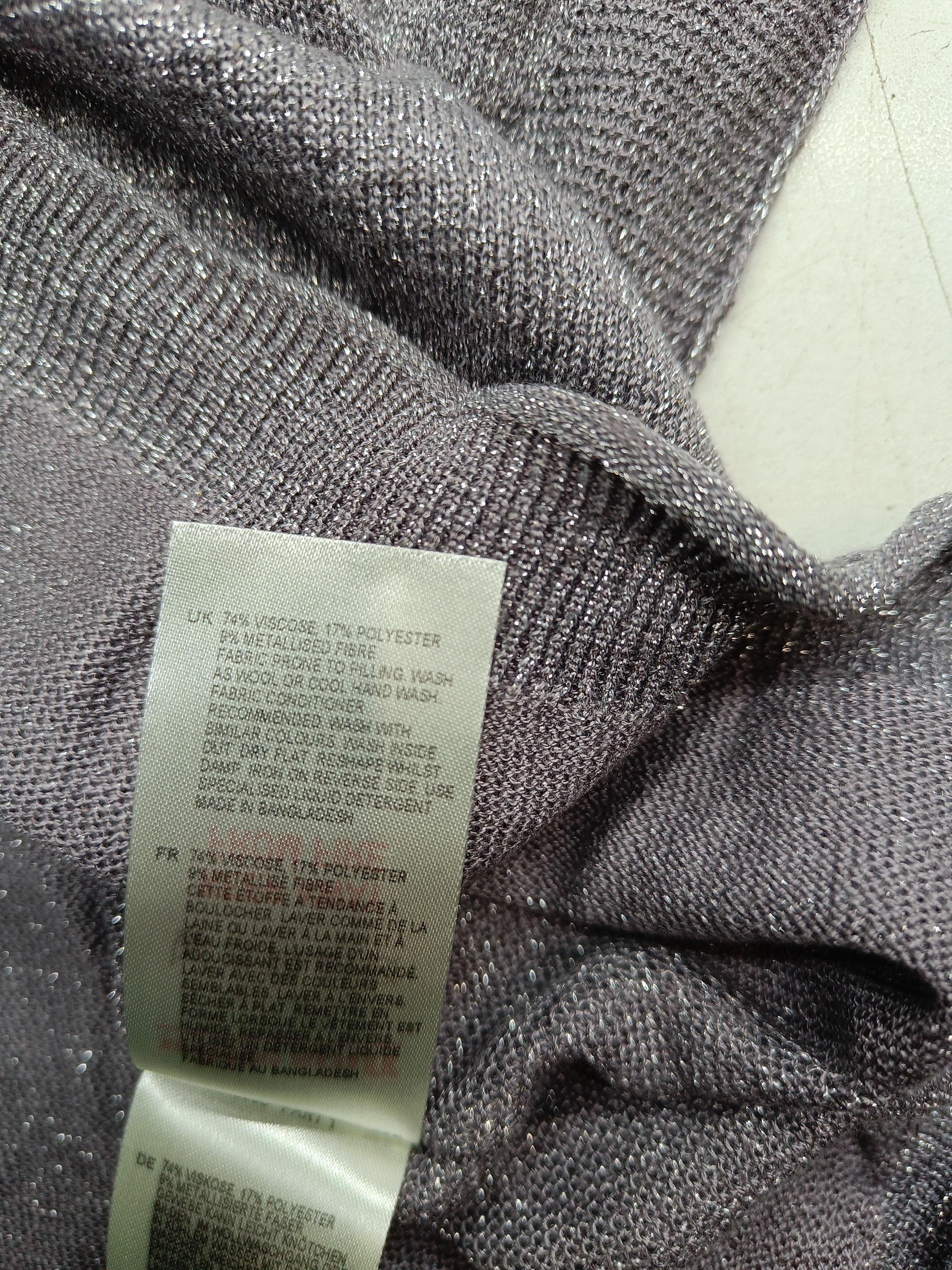 White Stuff Women's Jumper S Grey Viscose with Polyester, Other Pullover - Image 6
