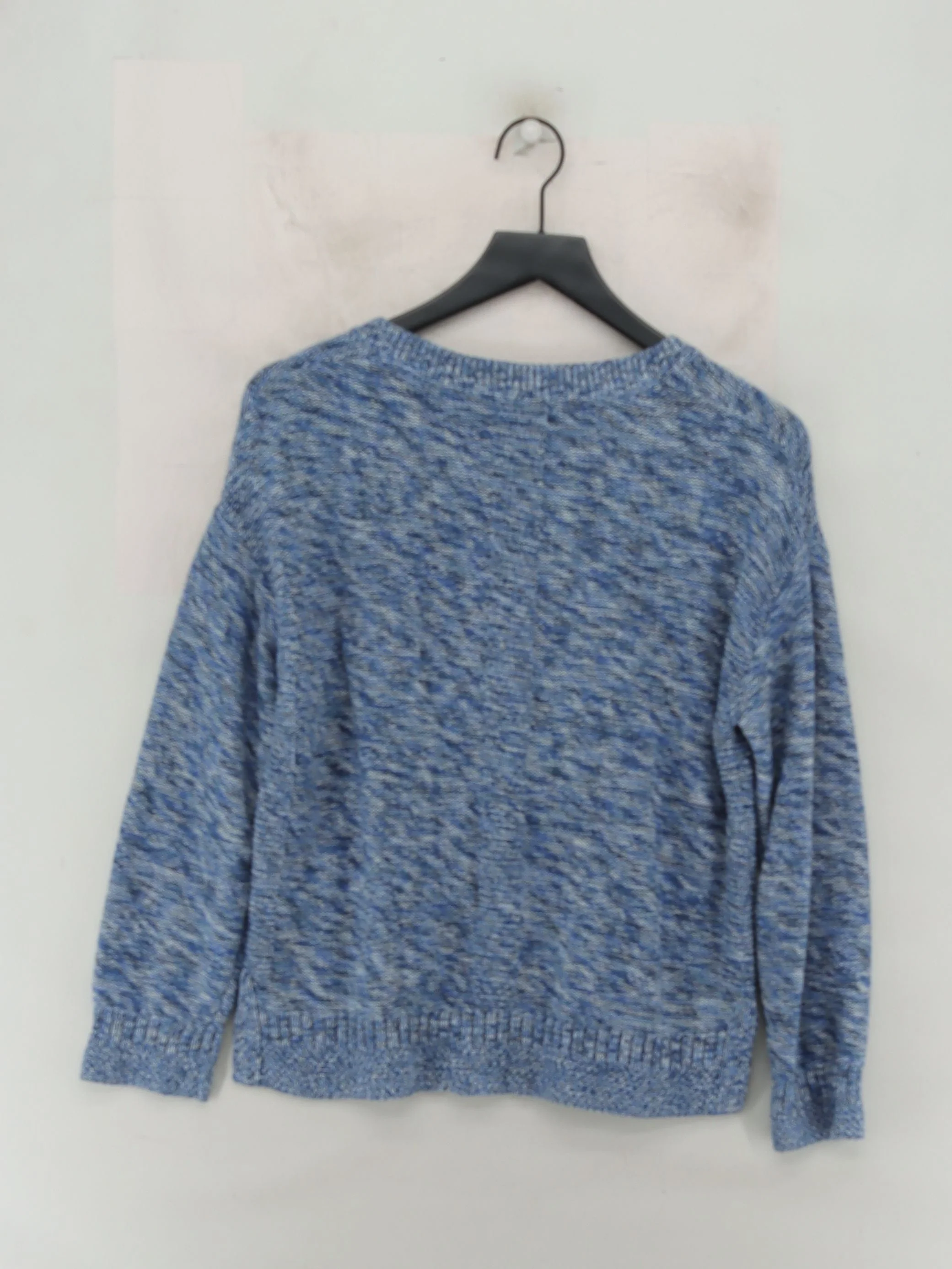 White Stuff Women's Jumper UK 10 Blue 100% Cotton Crew Neck Pullover - Image 2